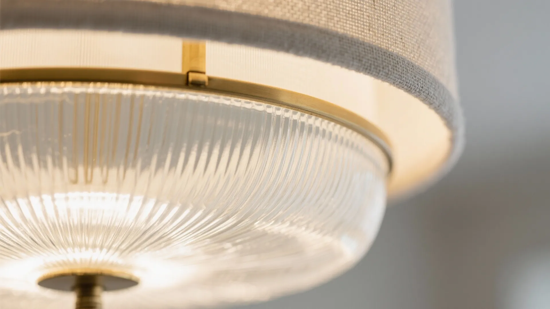 2) Flush or semi-flush chandeliers for low ceilings