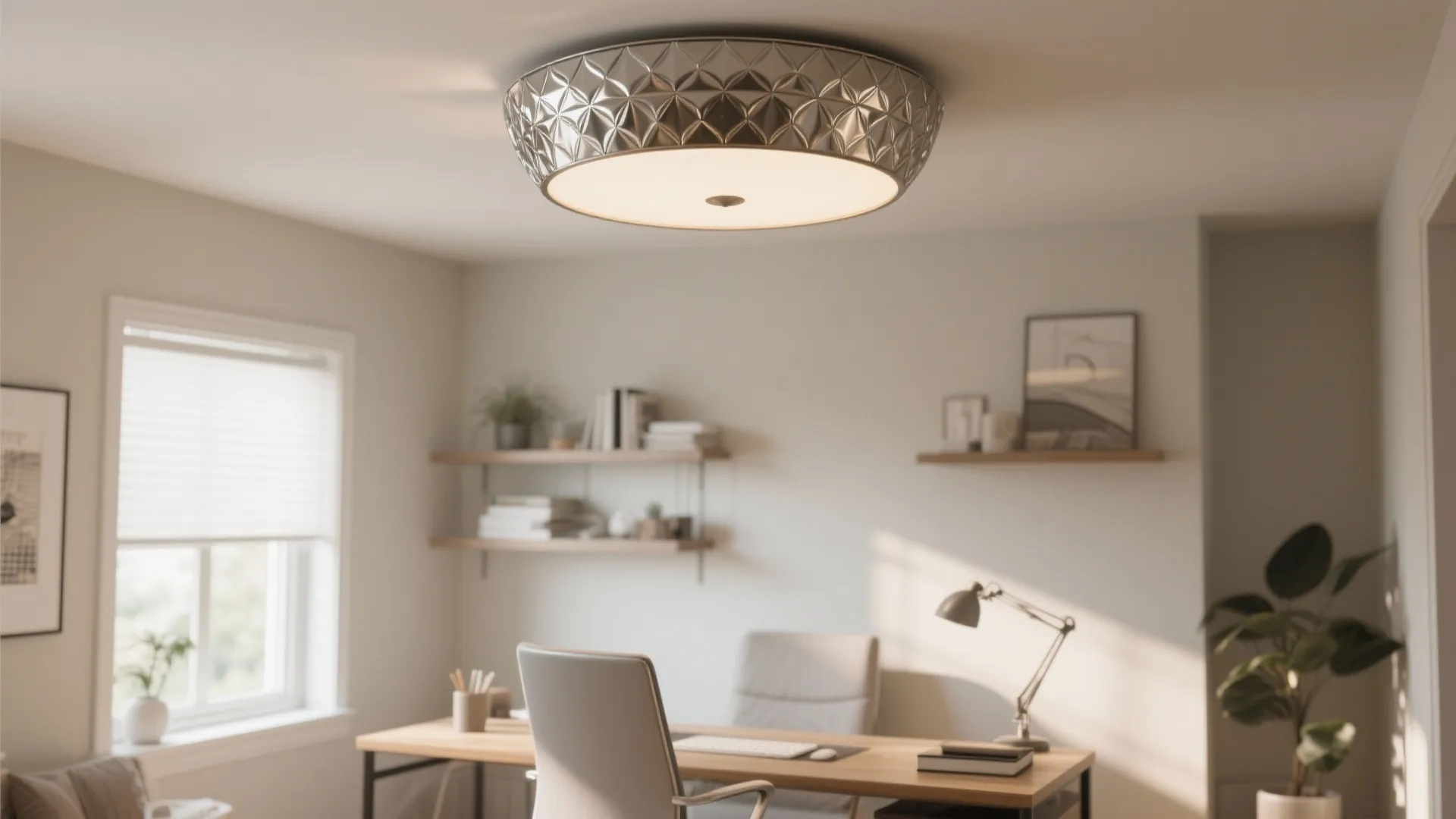 4. Semi-Flush Mount Fixtures