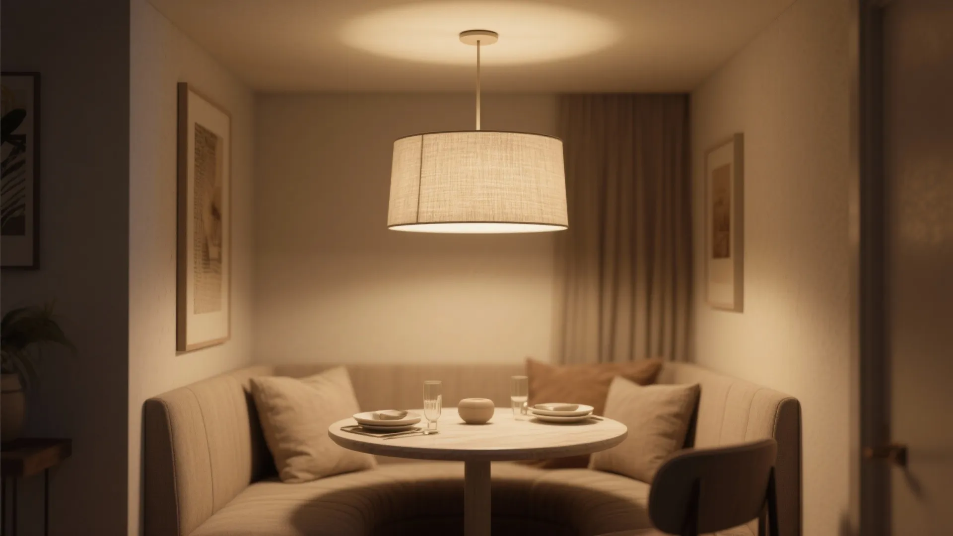 3. Semi-Flush with a Slim Profile