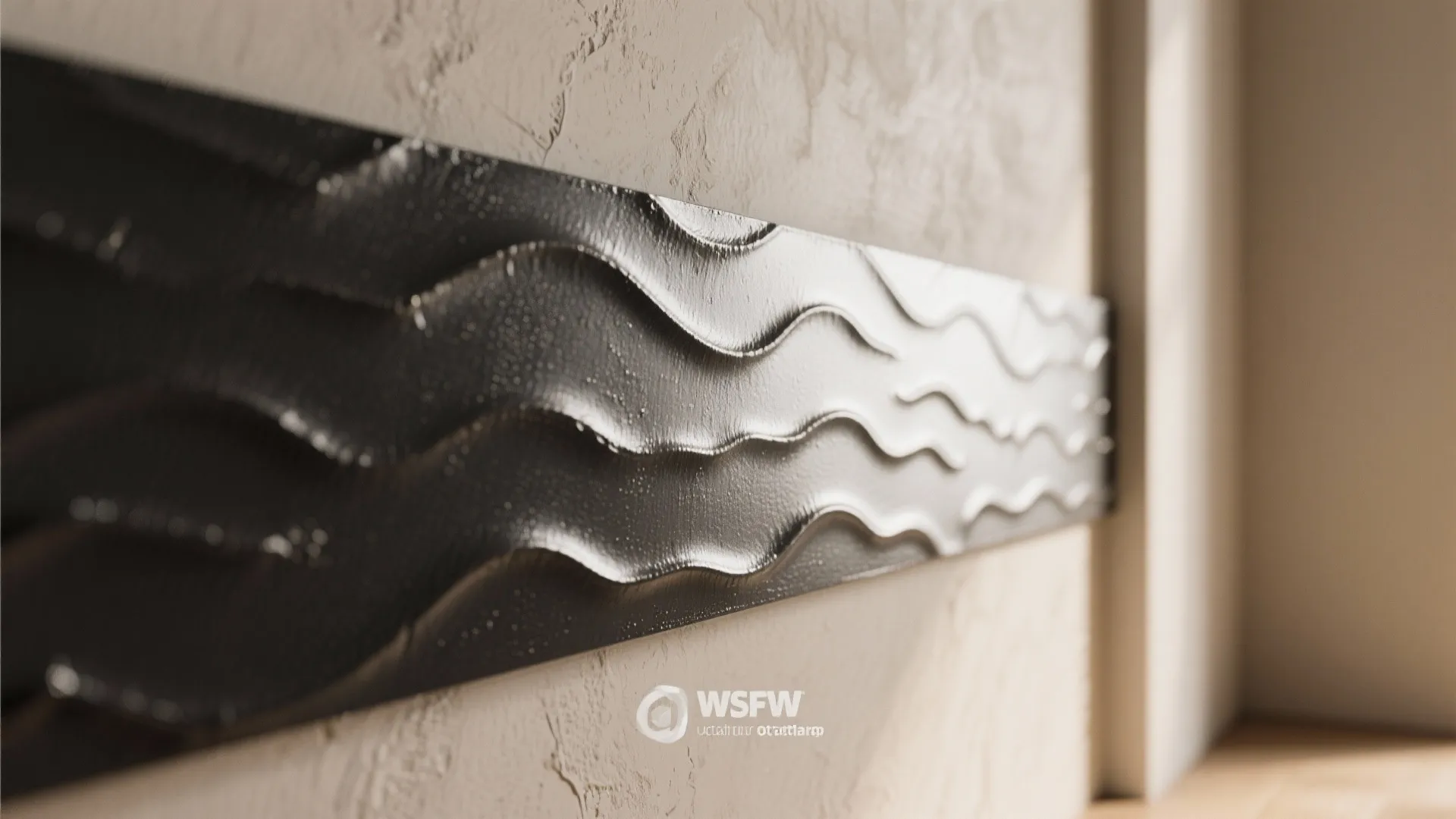 2. Use a Semi-Gloss Accent to Celebrate Texture