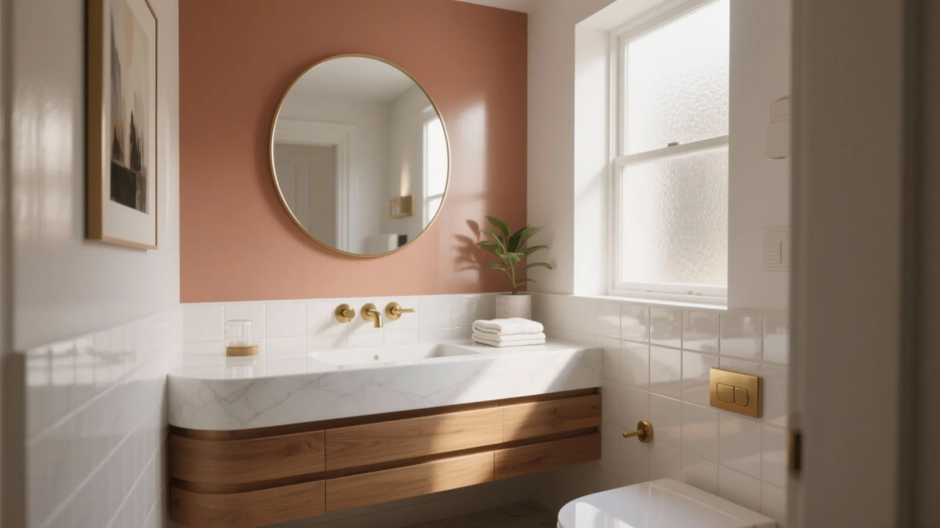5 Semi-Gloss Bathroom Paint Ideas: Practical small-space bathroom ideas using semi-gloss paint from an experienced designer
