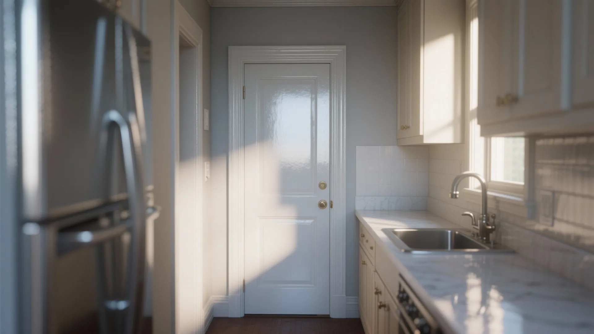 2. Semi-Gloss for Trim and Doors