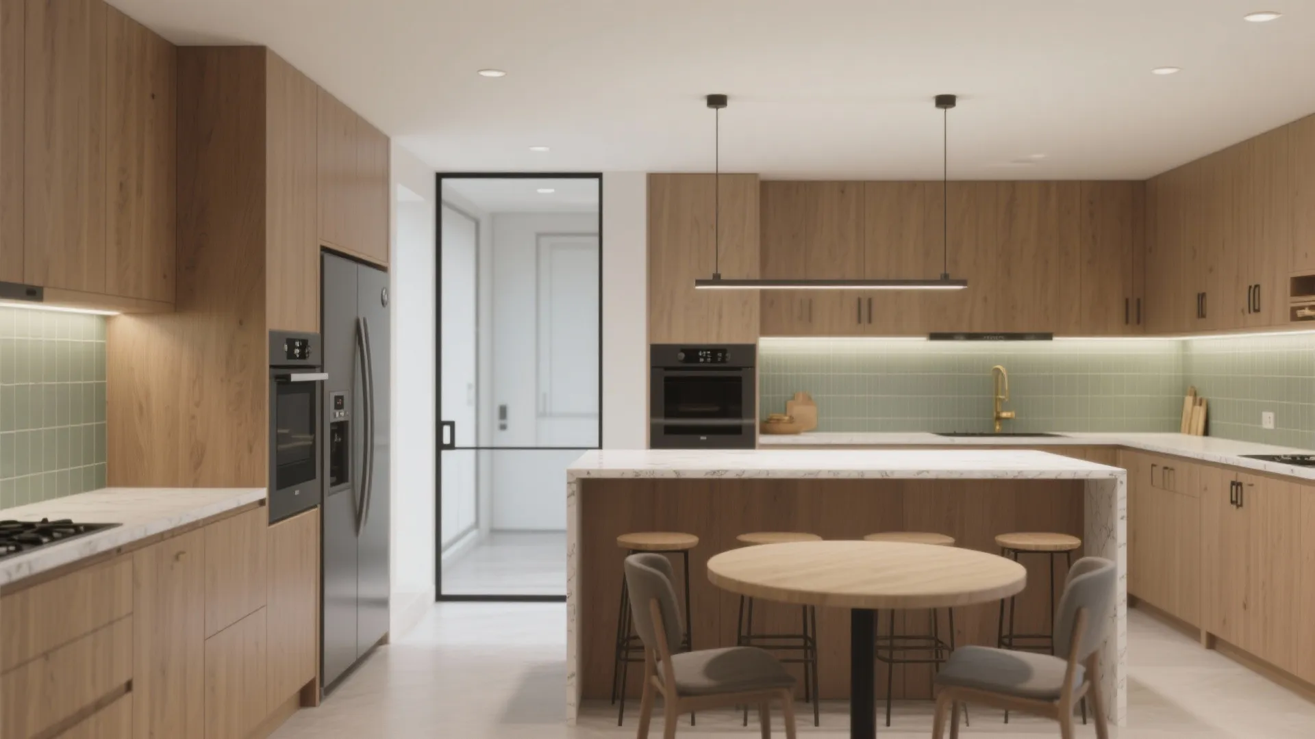 3) Make the kitchen the anchor (but not a noise cannon)