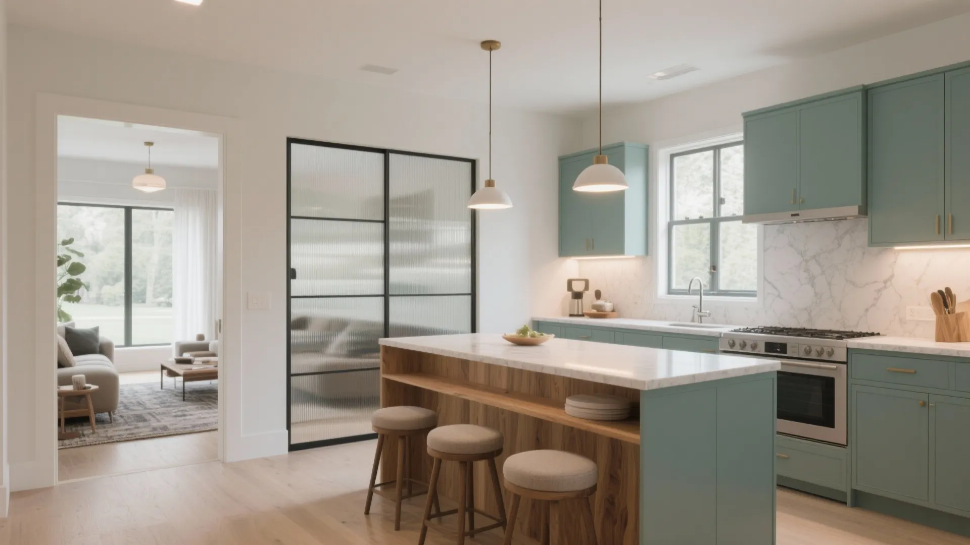 Semi Open Kitchen Ideas: My Personal Guide to Space & Style: 1 Minute to Semi Open Kitchen Success: My Go-To Time-Saving Design Tips