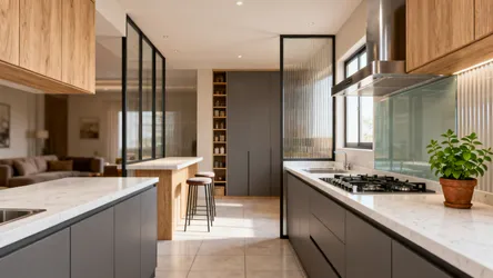 5 semi open kitchen ideas in India