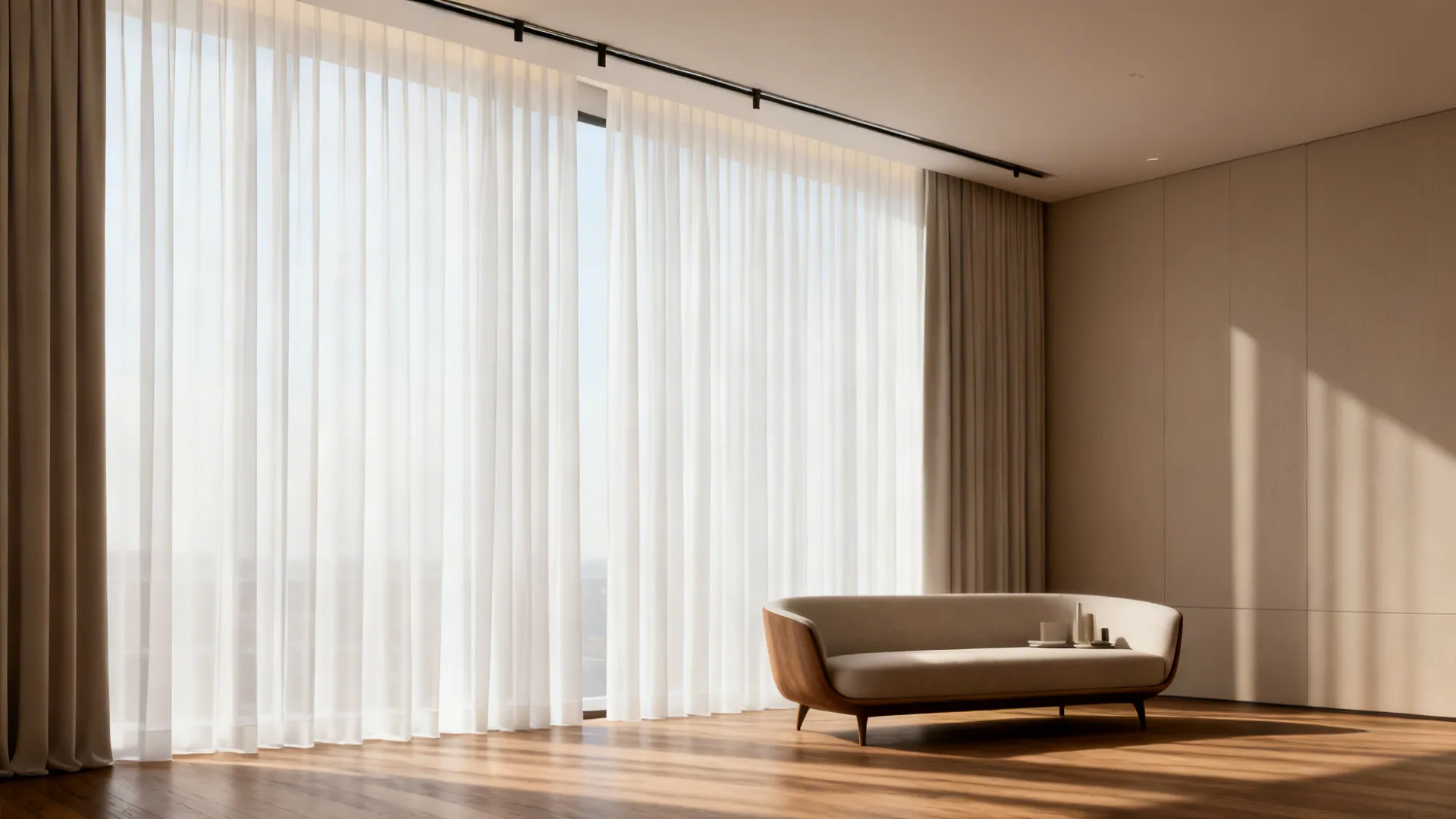 5 Semi-Sheer Curtain Ideas for Living Rooms