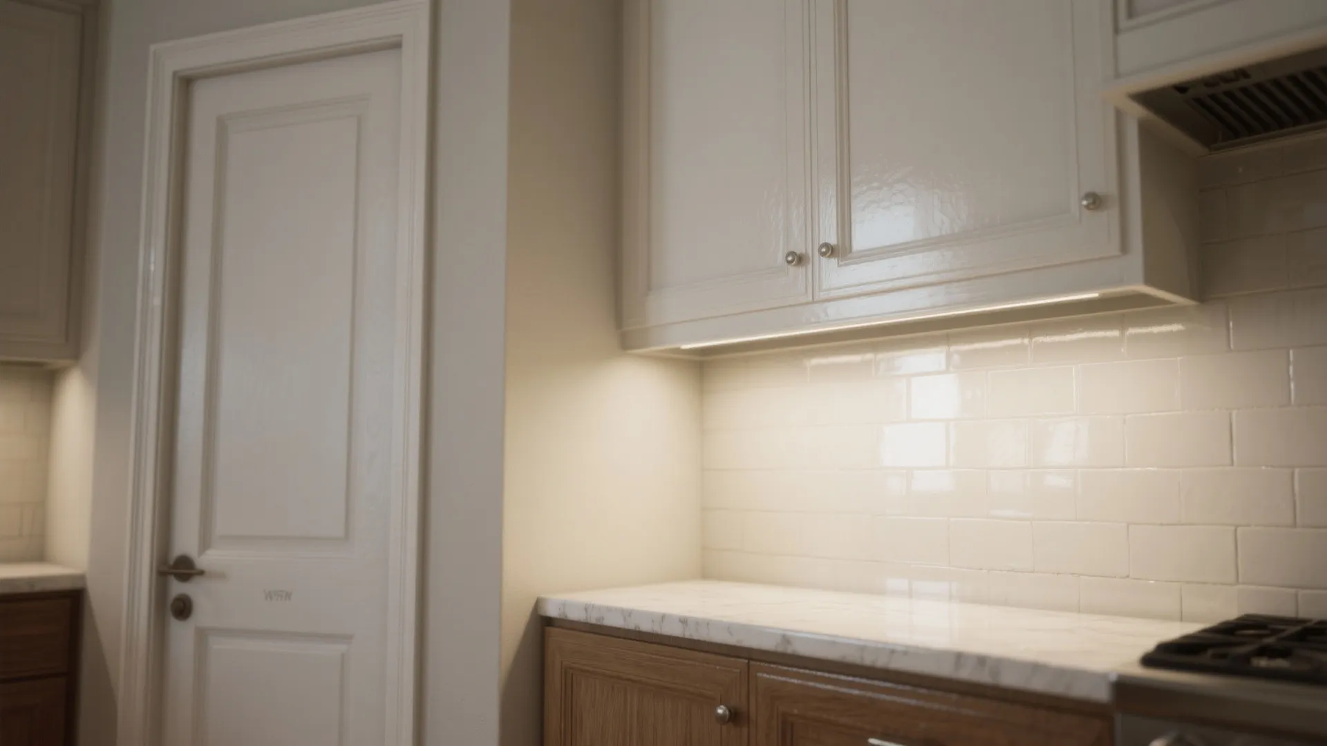 2. Semi-gloss (For high-traffic trim and backsplashes)