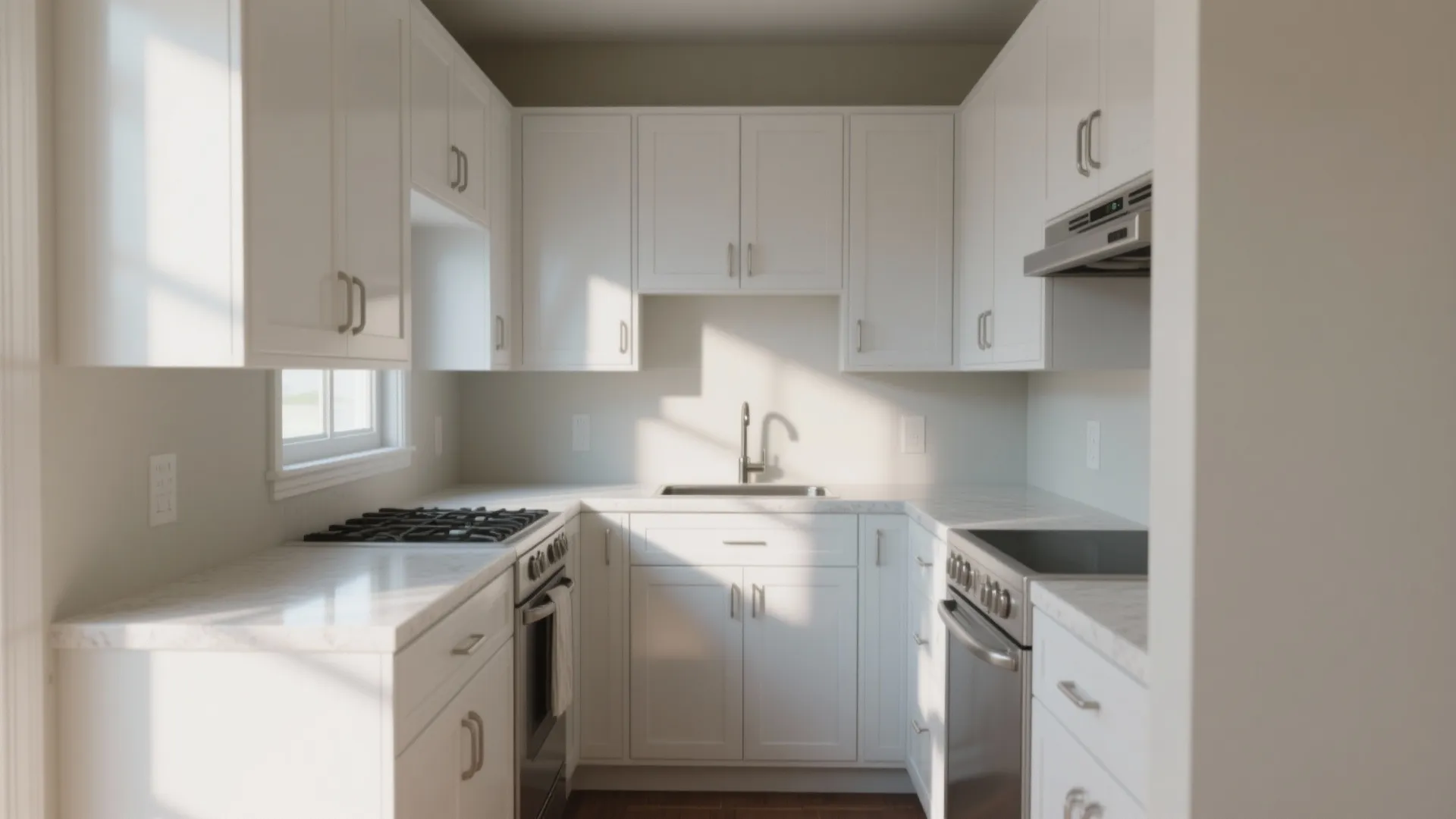 3. Make trim and cabinets pop with semi-gloss