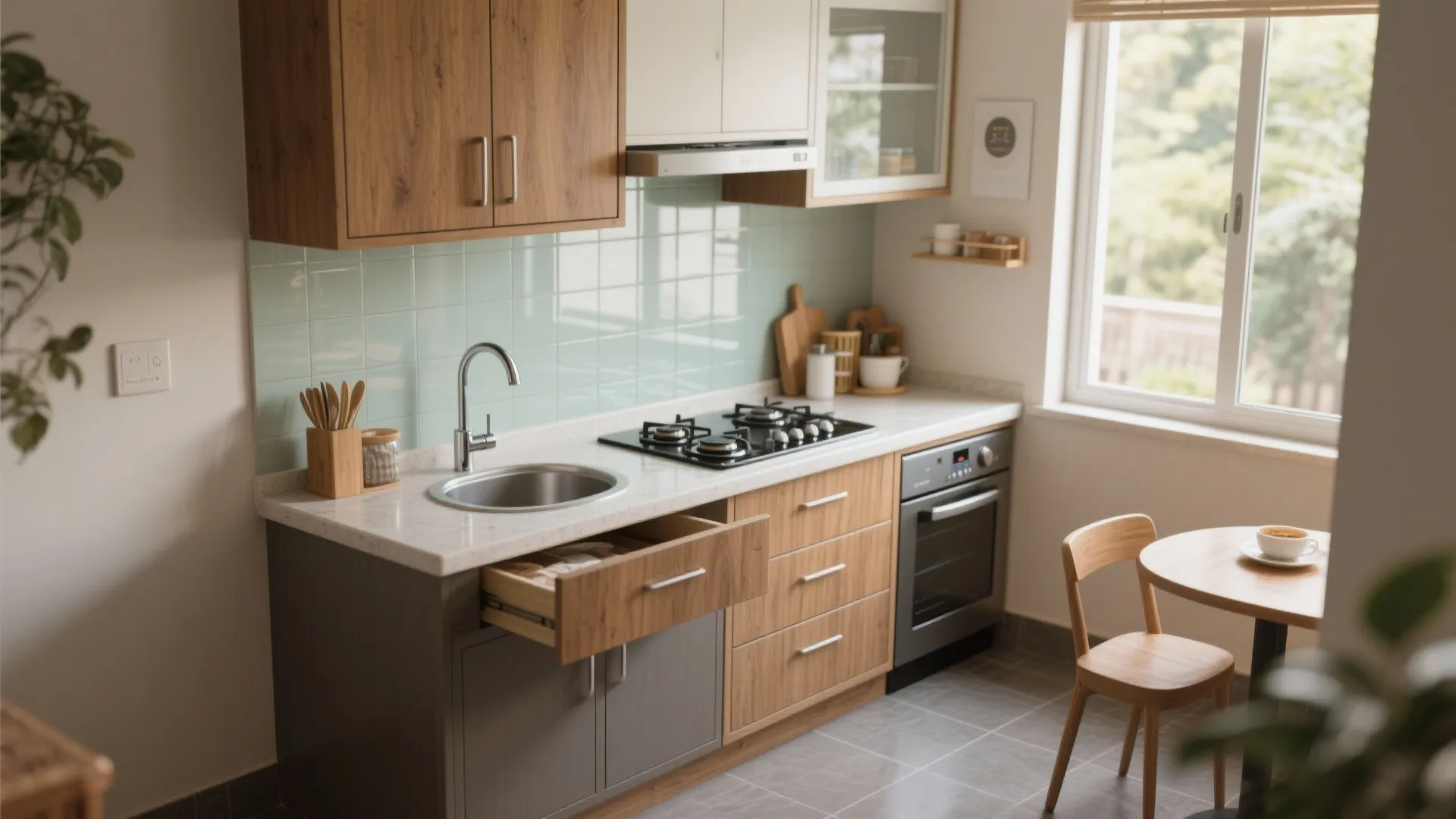 Kitchenettes with dignity and independence