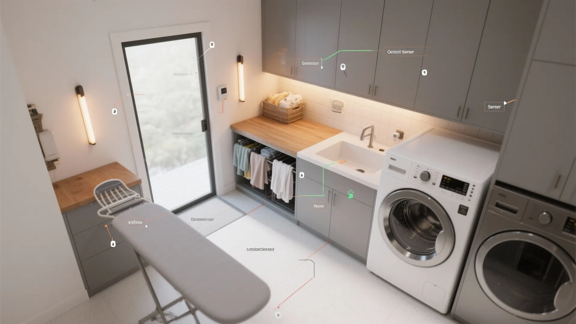 Idea 4: Motion sensors and dim-to-warm for hands-free comfort