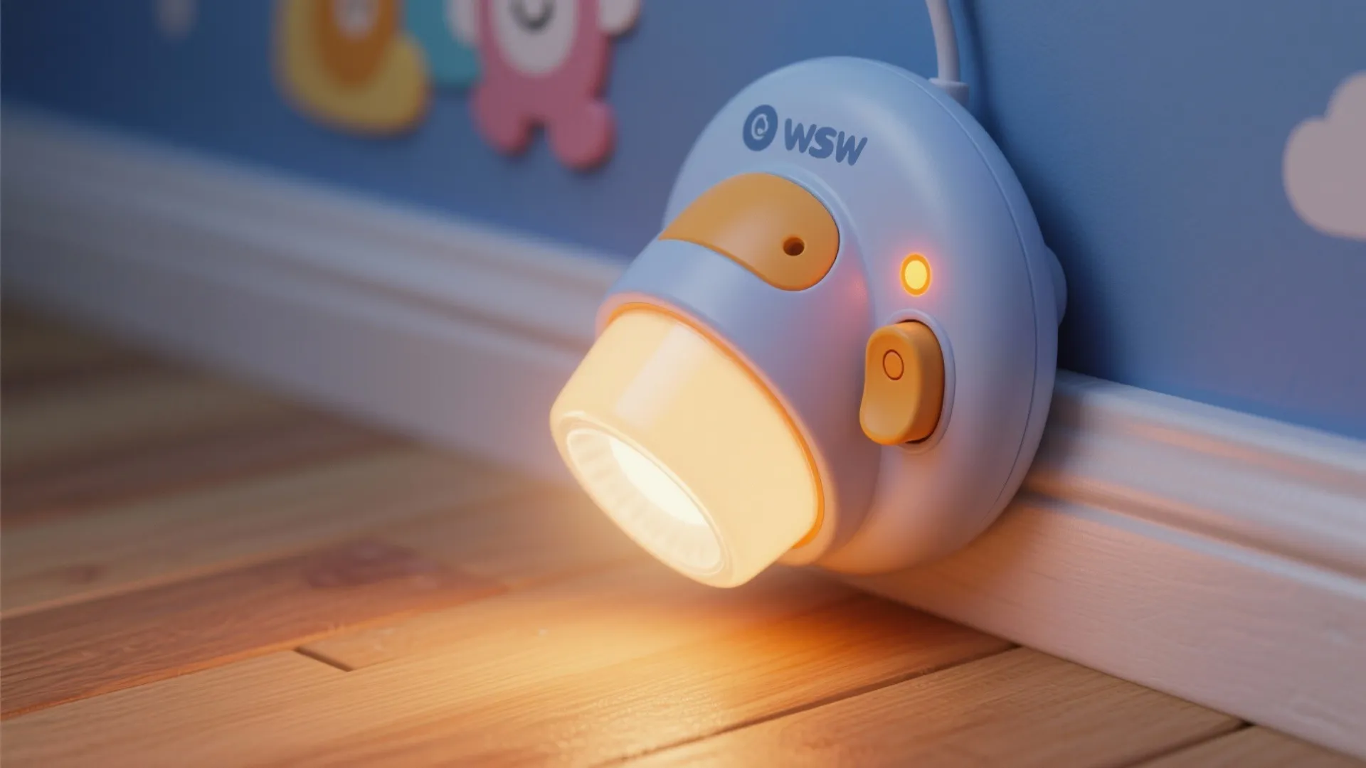 Night lights with motion sensors