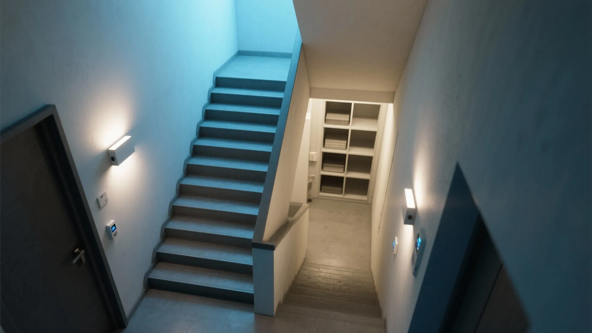 5. Smart, sensor-activated wall lights for energy savings