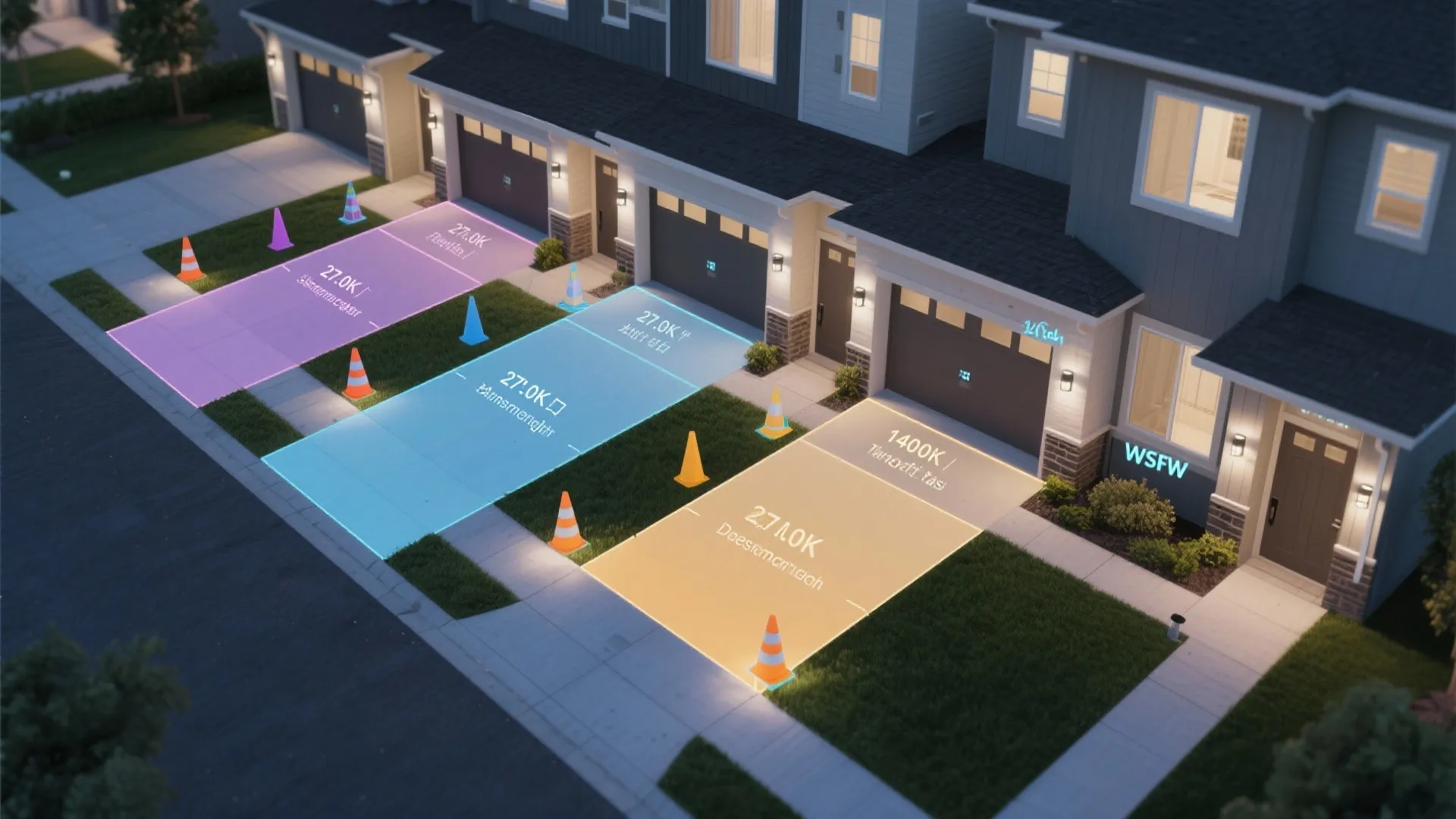 Smart dusk-to-dawn and motion-enabled wall lights