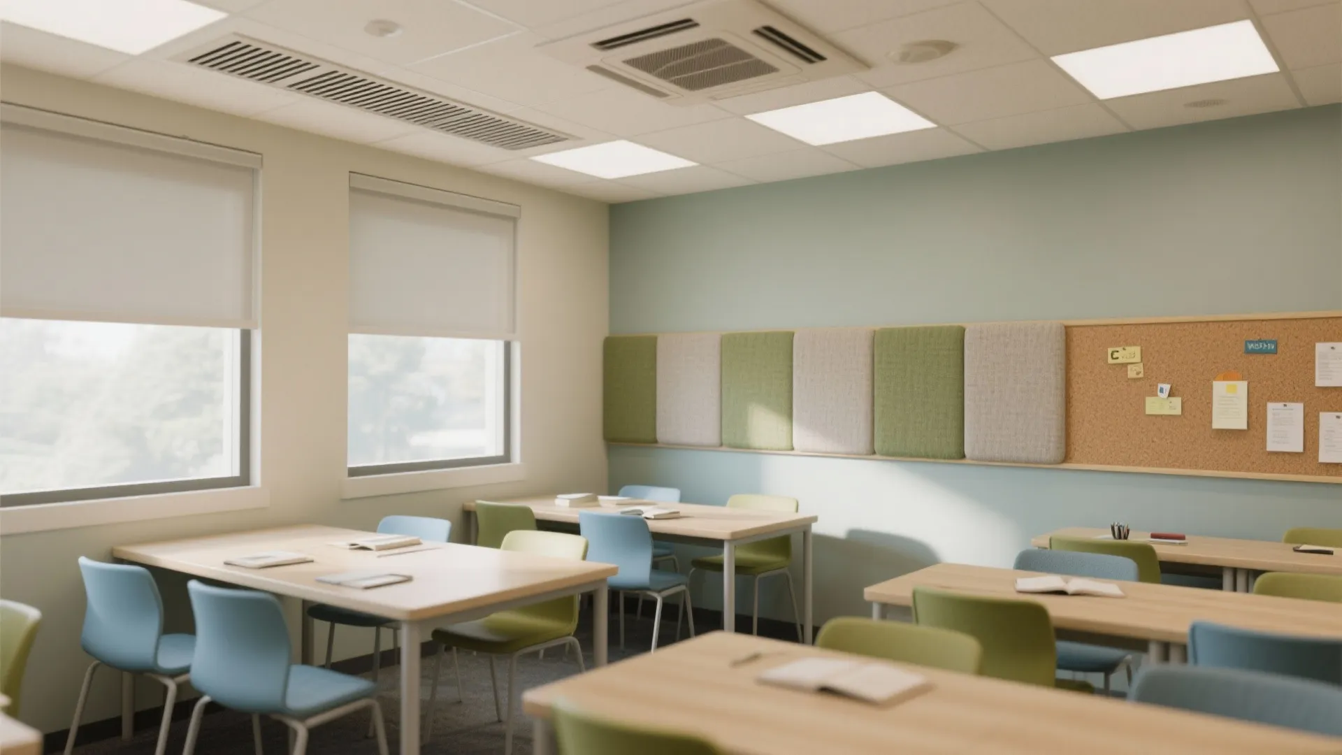 Designing for the senses: air, color, and touch