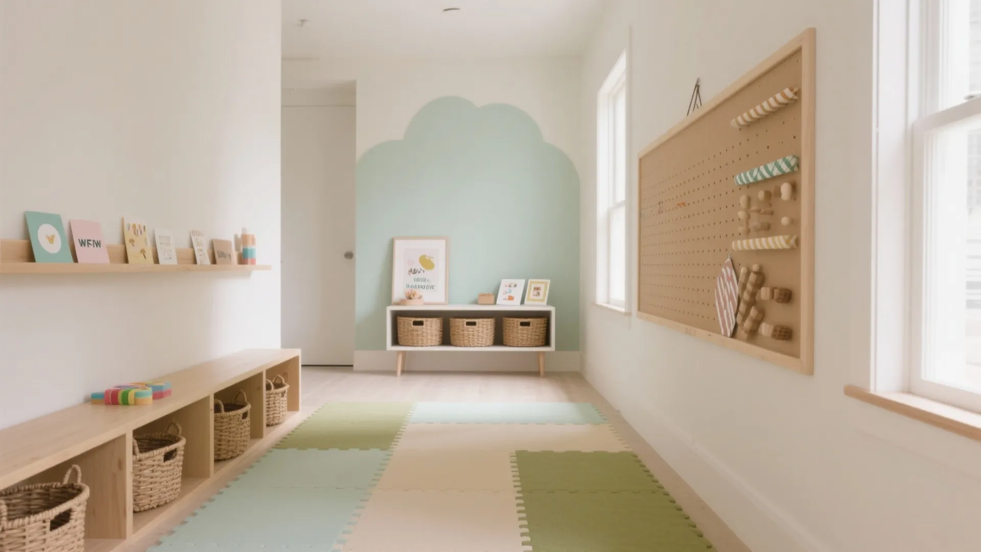 Sensory-Friendly Play Lane & Keepsake Station