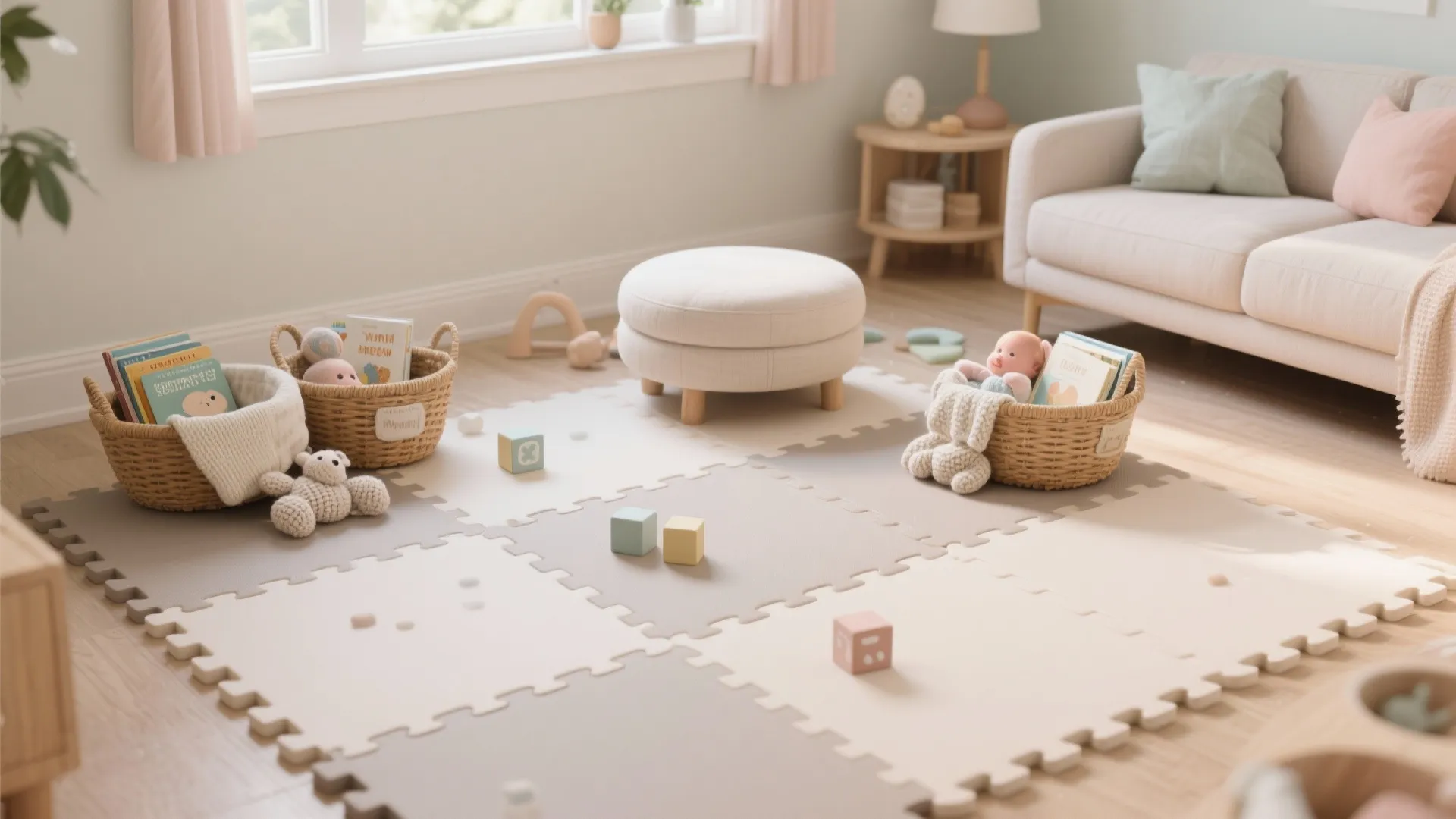 Sensory Floor Play Zone with Soft Mats