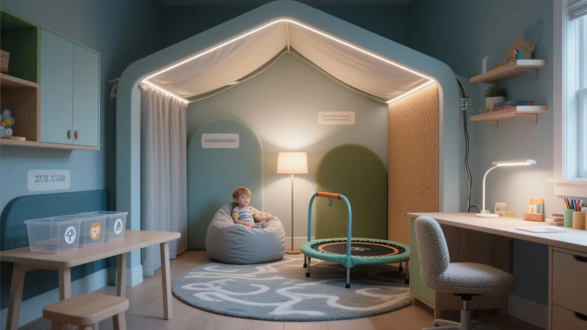 DIY Calming Sensory Room Ideas for Autism: Create a Soothing Oasis: Fast-Track Guide to Building a Calming Sensory Room in Minutes
