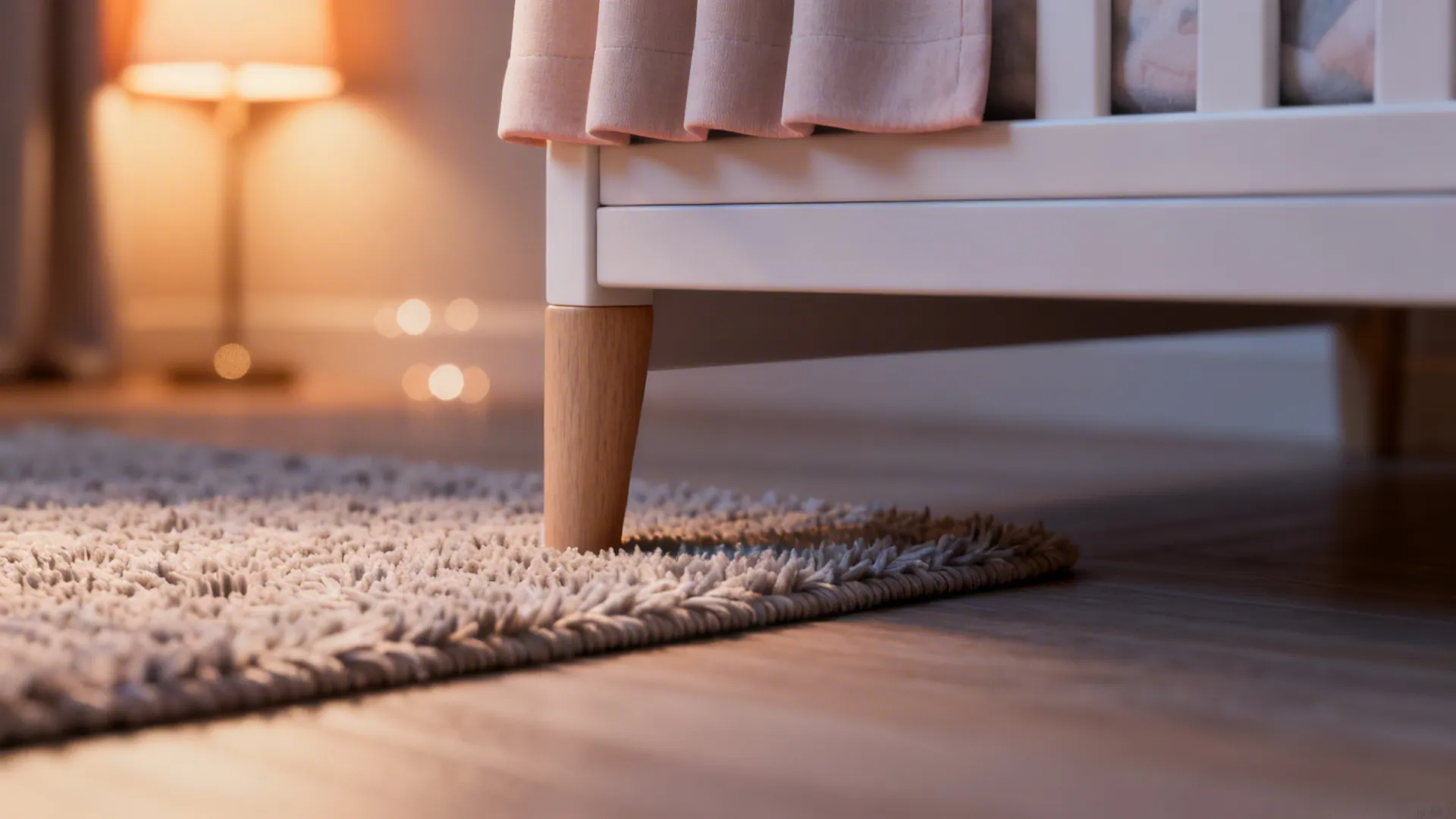 Calm color + sensory layers to cue sleep