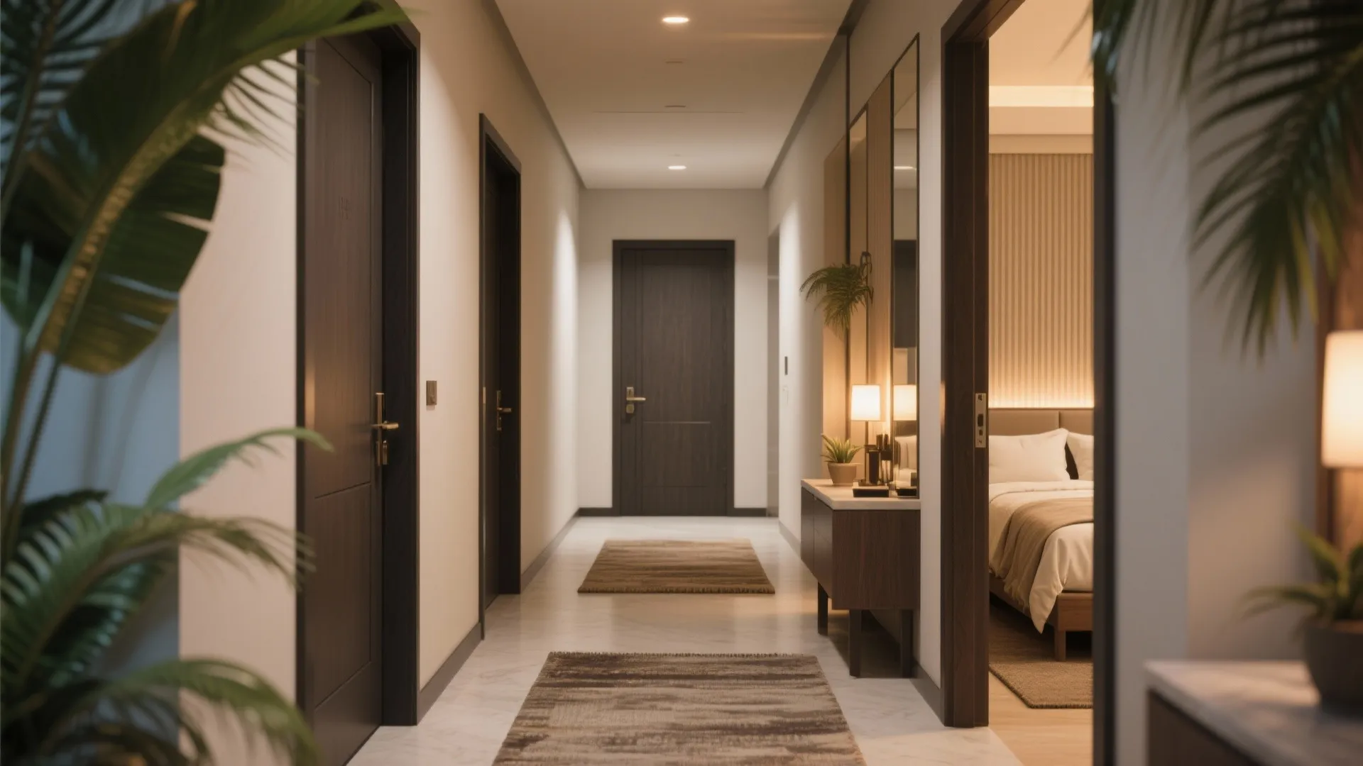 1. Prioritize clear separation between bedrooms