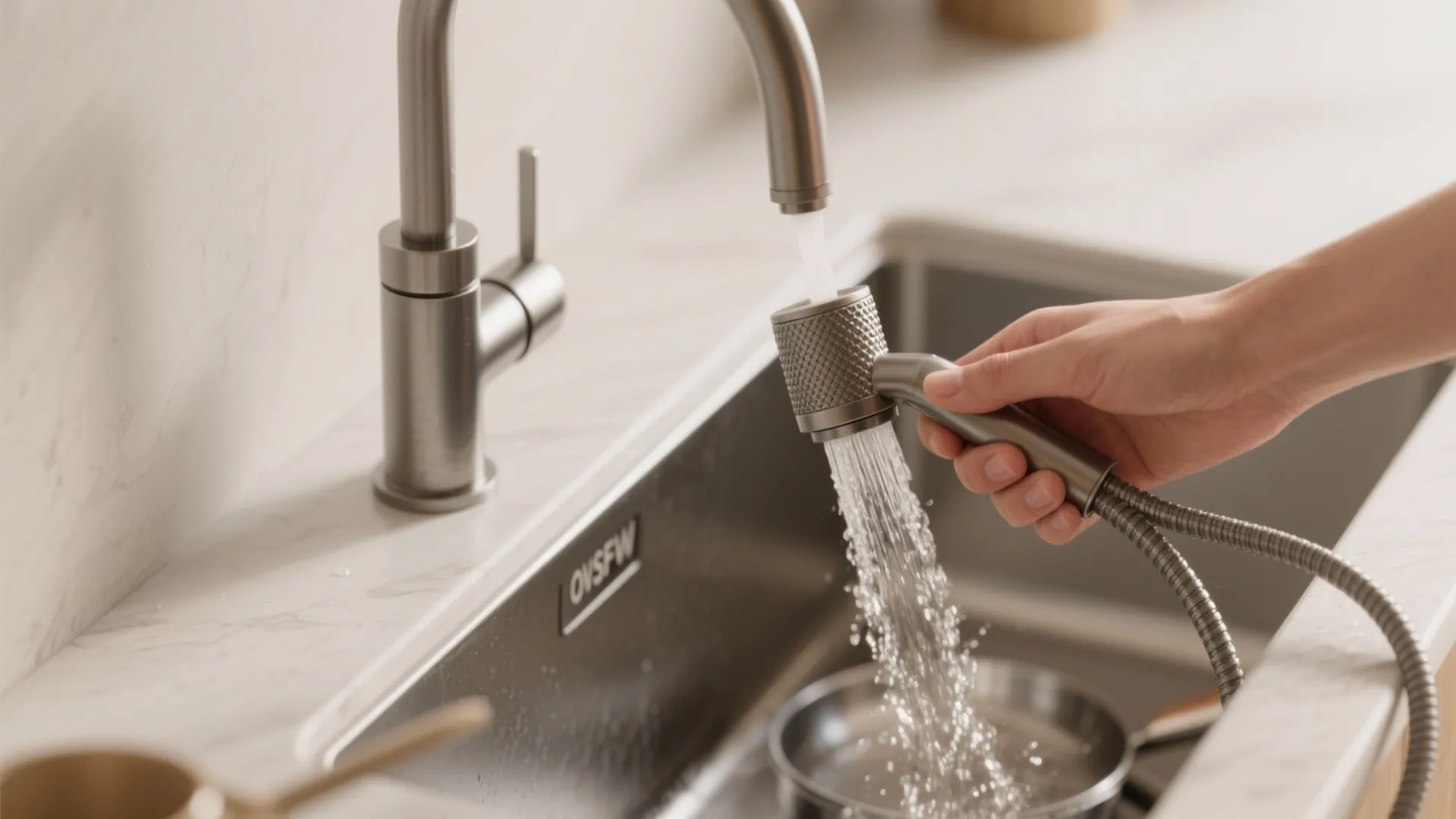 2. Separate spray head for flexible workflow