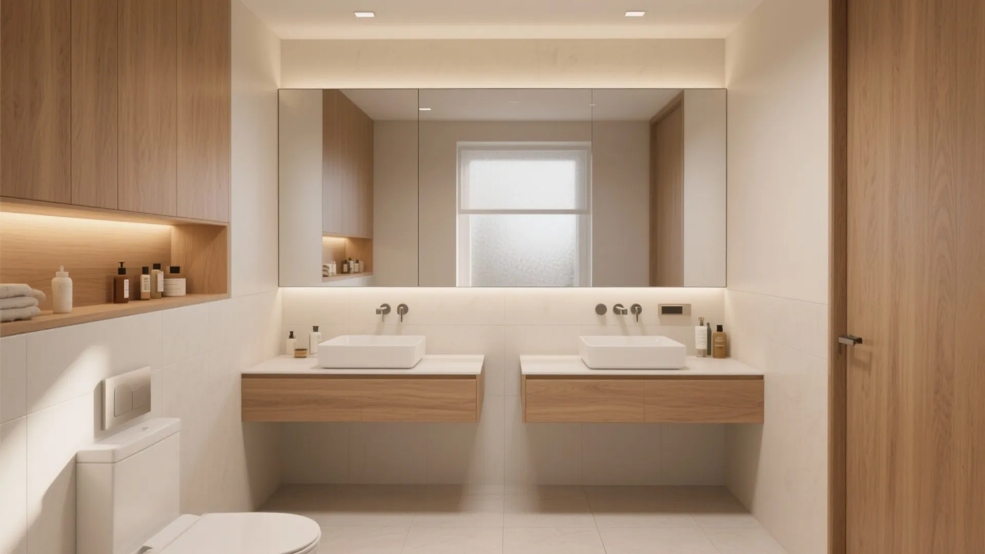 2 Vanity Bathroom Ideas for Small Spaces: Creative and practical separate vanities to maximize style and function in bathrooms