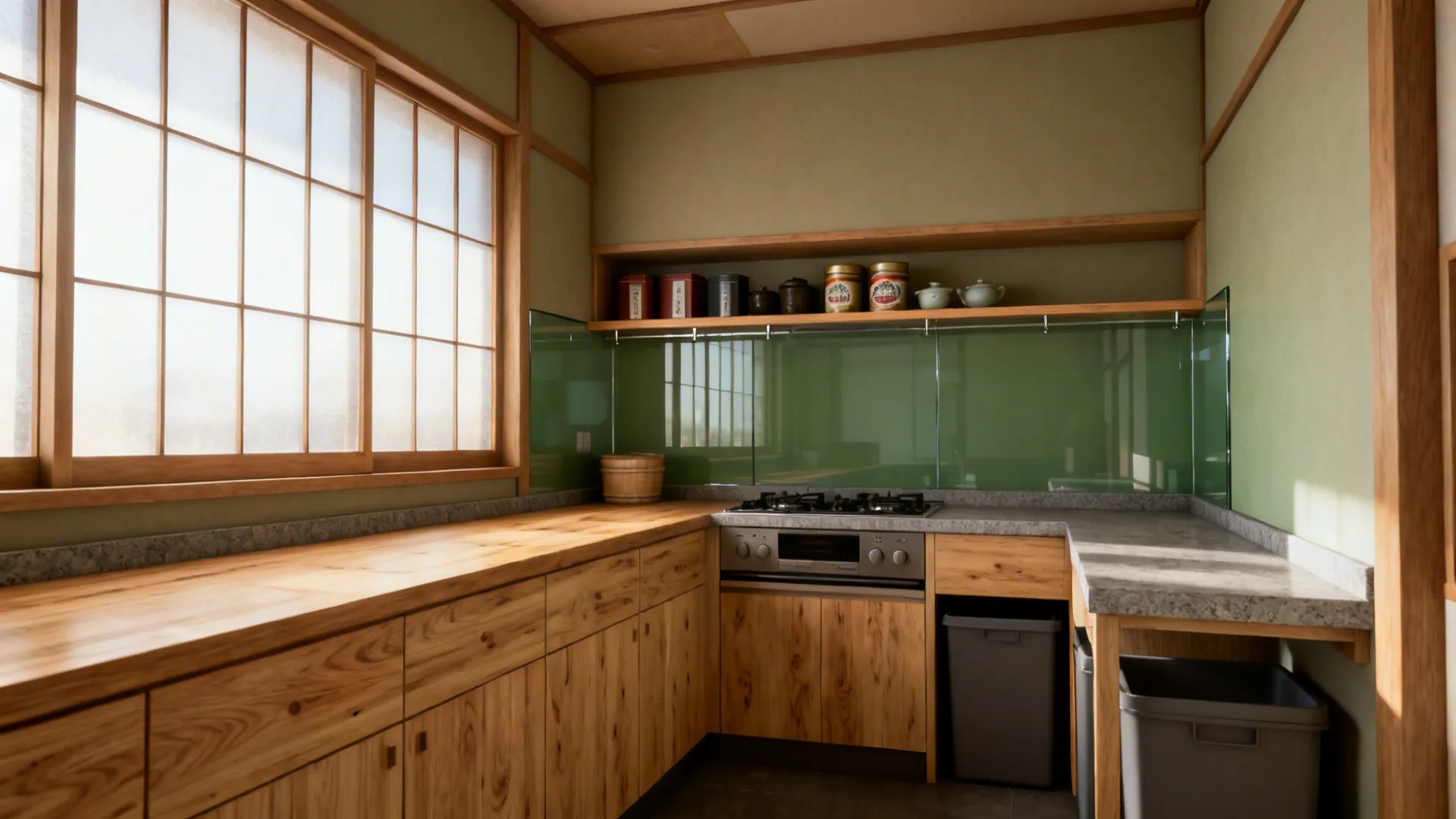 Japanese Traditional Kitchen Interior Design: 5 Ideas