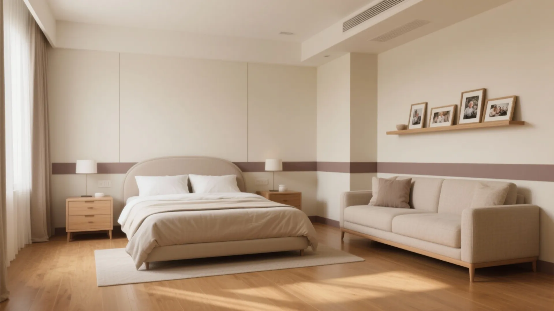 Serene Minimalism with Soft Contrast