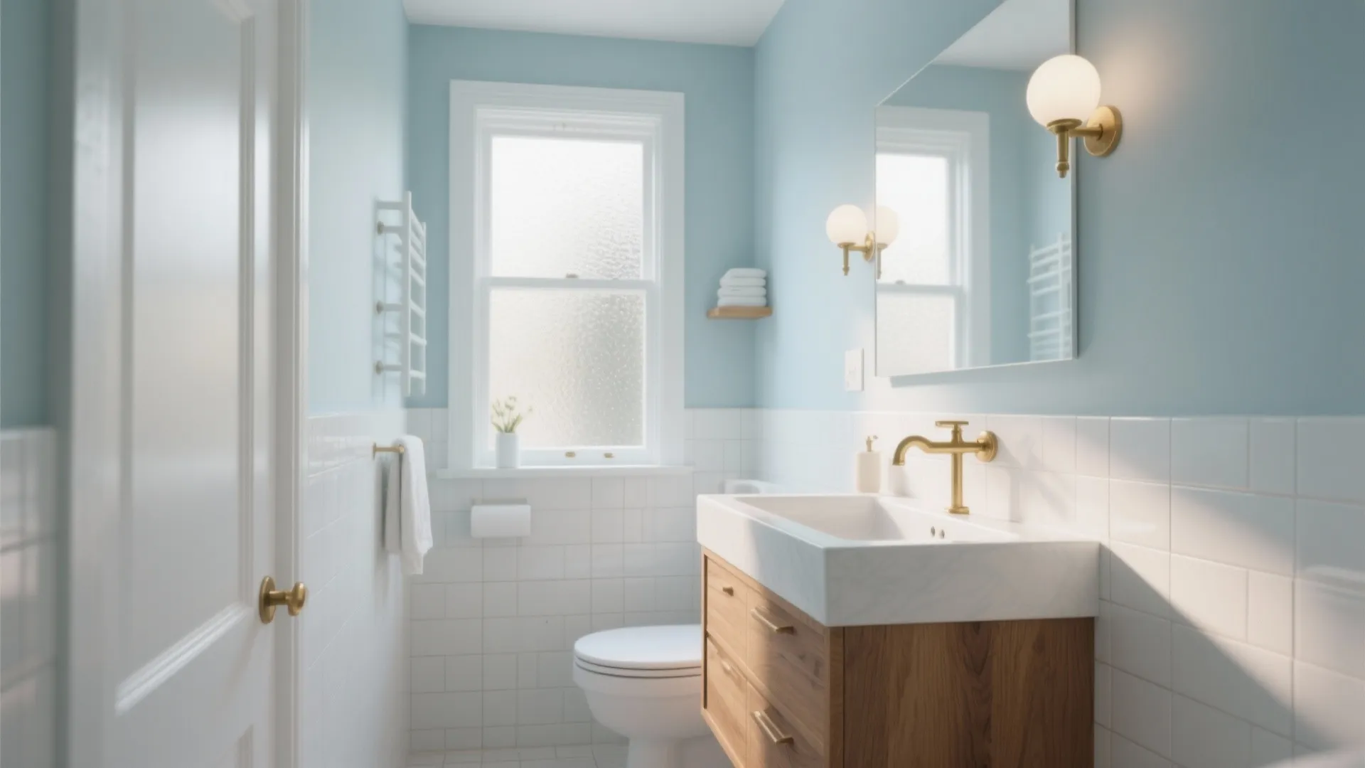 1. Serene Pale Blue — water energy amplified