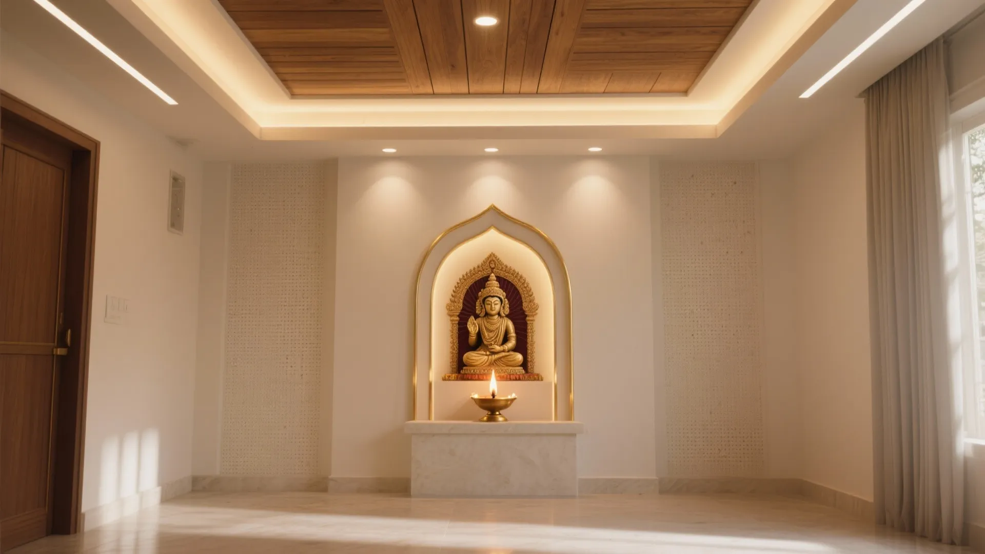 Pooja Room Down Ceiling Design: Transform Your Sacred Space: 1 Minute to Stunning Pooja Room Down Ceiling Designs That Save Space