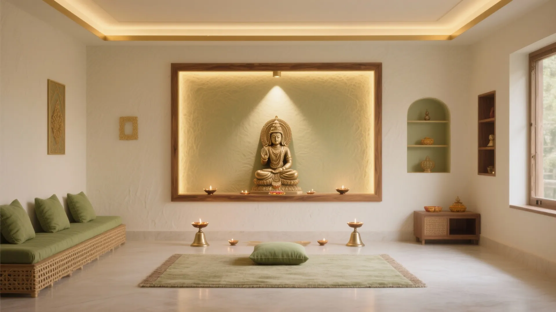Pooja Room Wall Decor Ideas for a Serene Space: Fast-Track Guide to Transforming Your Pooja Room Walls