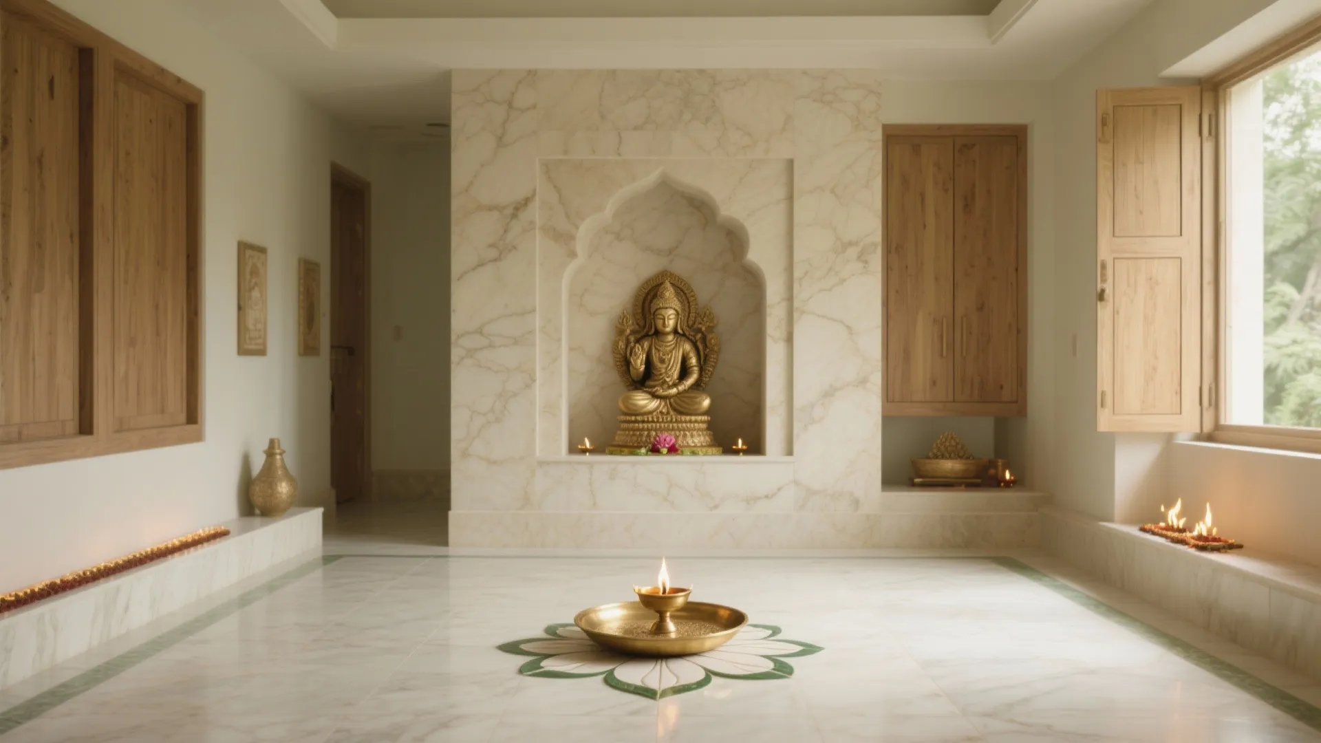 Pooja Room Floor Tiles Design: Transform Your Sacred Space: Fast-Track Guide to Stunning Pooja Room Floor Tiles in 1 Minute