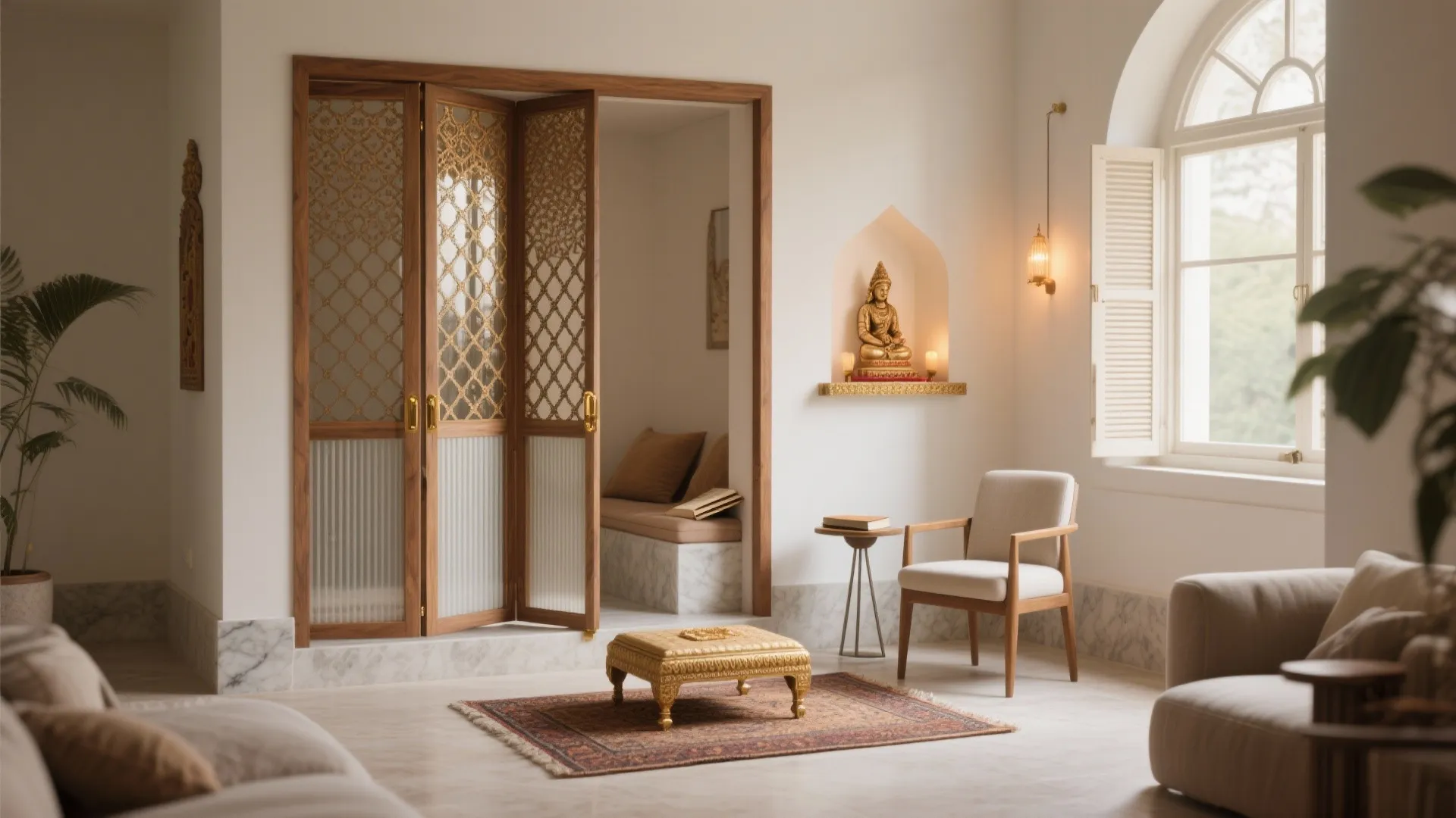 5) Create a multi-use serenity corner