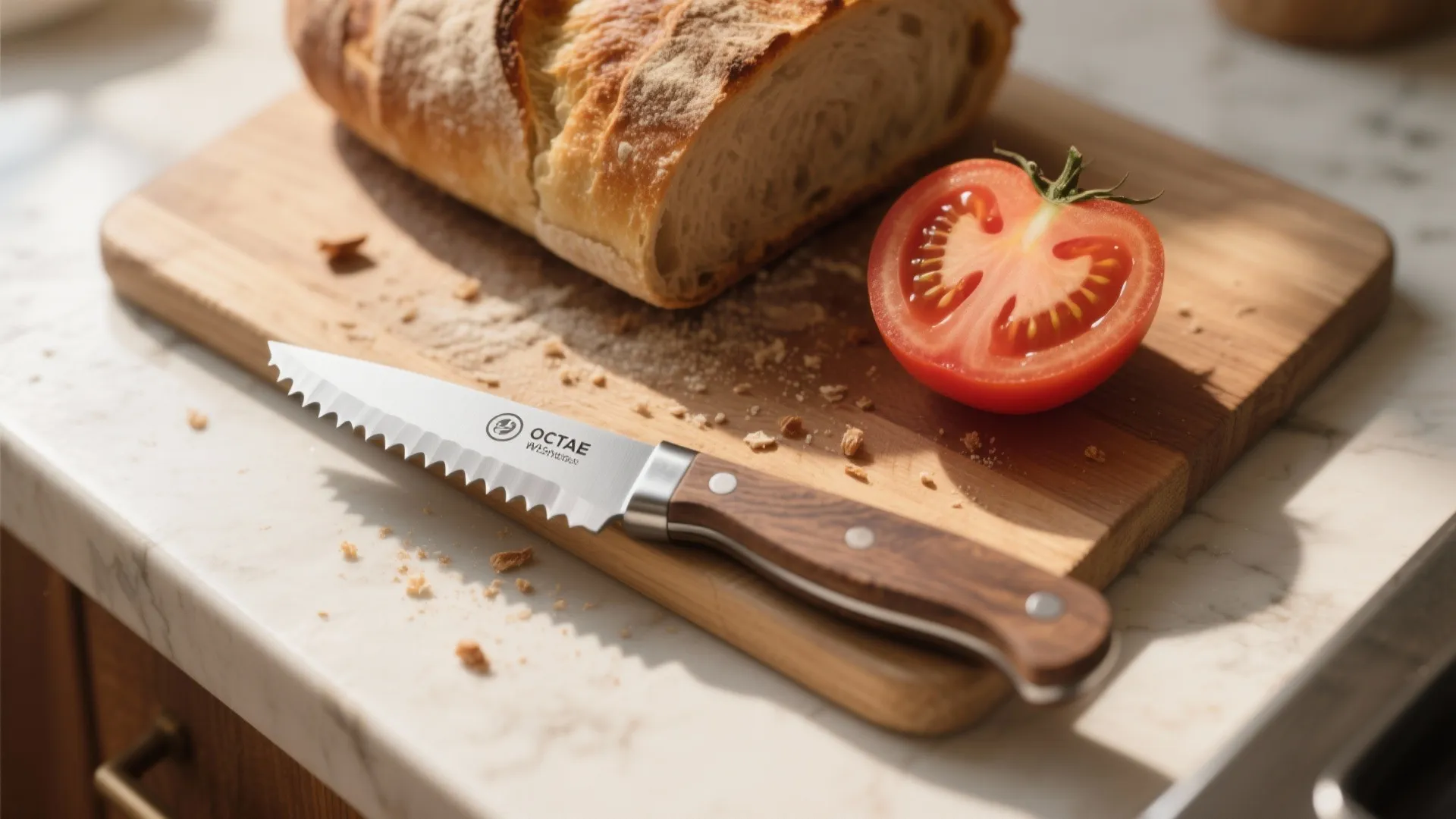 3. Serrated utility knife — the weekend baker’s friend