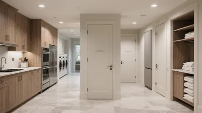 Modern Kitchen & Laundry Utility Space Design