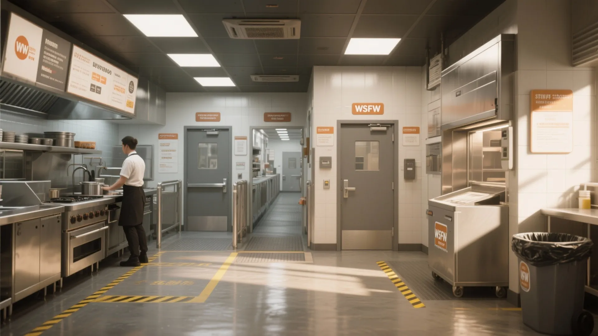 4. Service Line Clarity — Separate Front and Back Traffic