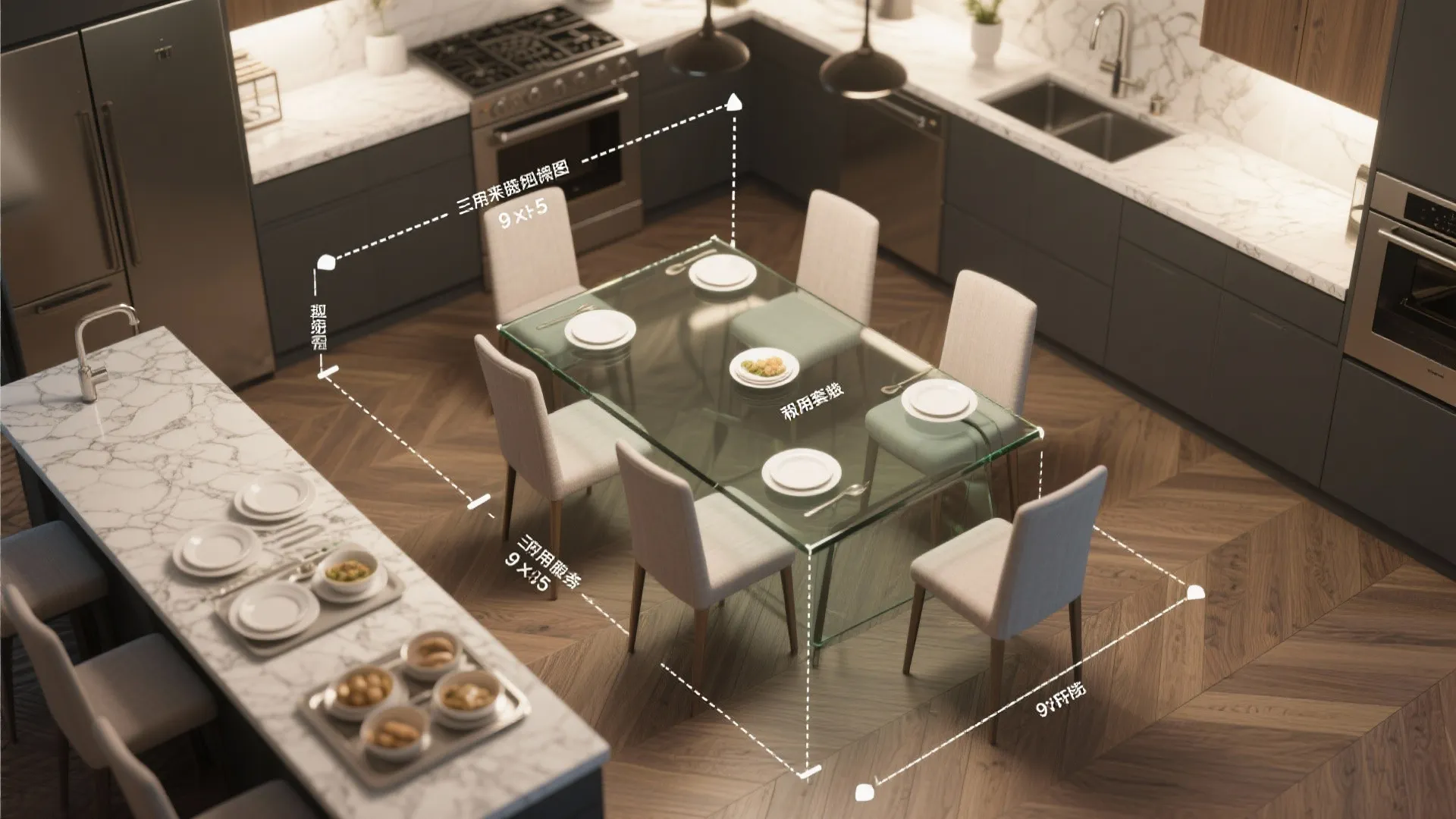 3. Pair with the right prep and service zone