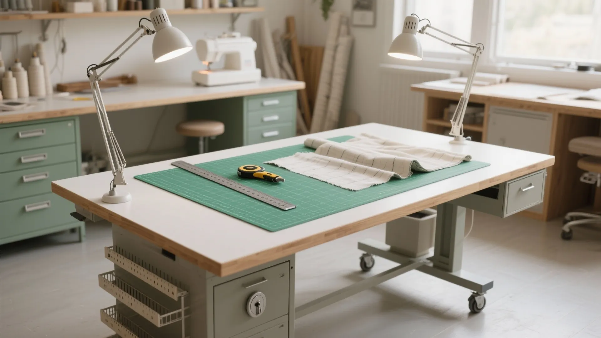 DIY Cutting Table for Sewing: Create the Perfect Workspace: 1 Minute to Build Your Ideal Sewing Table—Save Time & Space Instantly