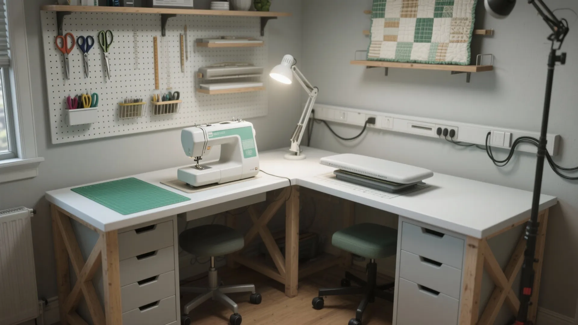 DIY Sewing Tables: Smart Solutions for Every Crafter: 1 Minute to Discover Space-Saving DIY Sewing Table Ideas