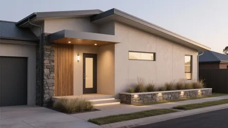 5 House Front Wall Design Ideas for Single Floor Homes