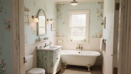 5x8 Shabby Chic Bathroom Inspirations