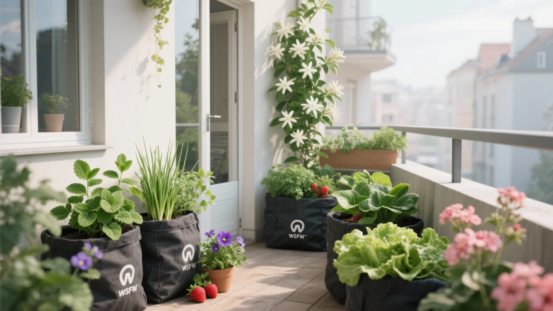 5) Shade-Tolerant Edibles and Scent Layering