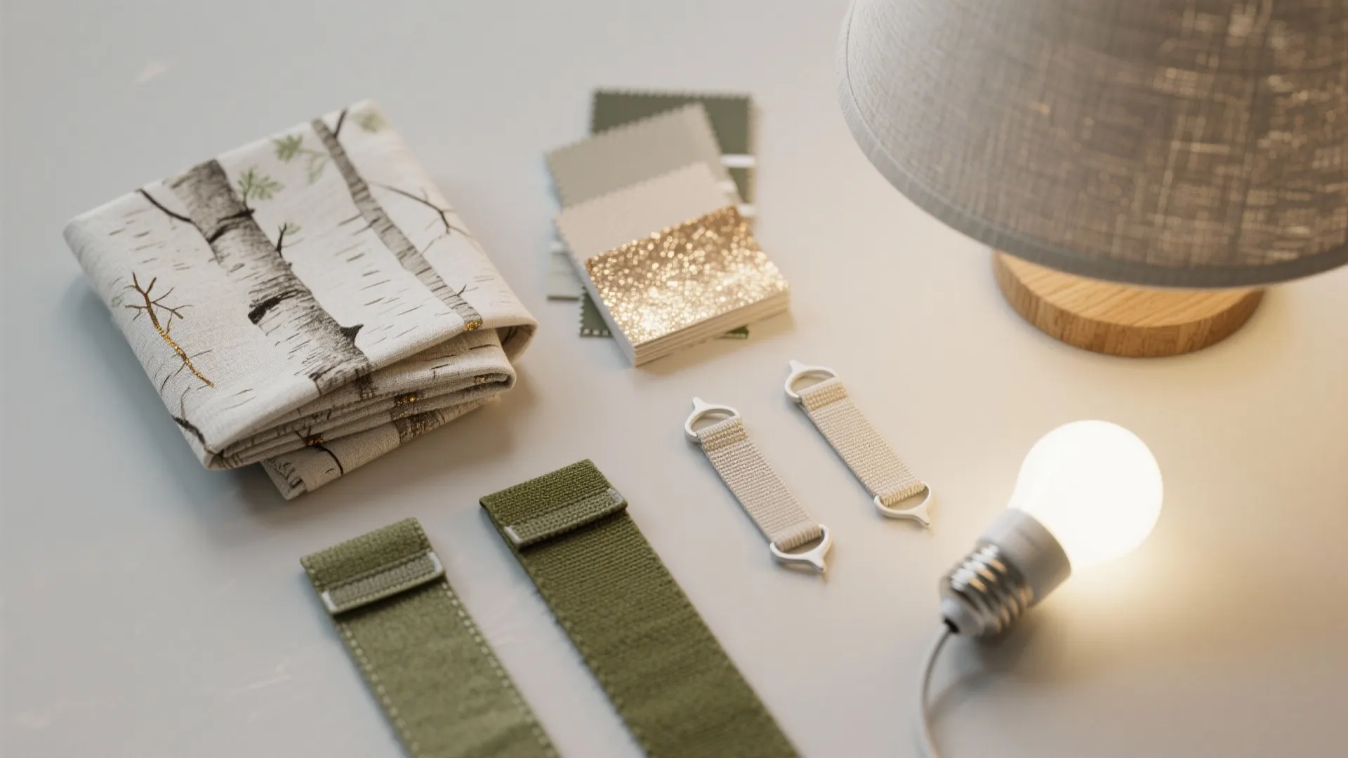 3. Fabric or Paper Shades with Seasonal Prints