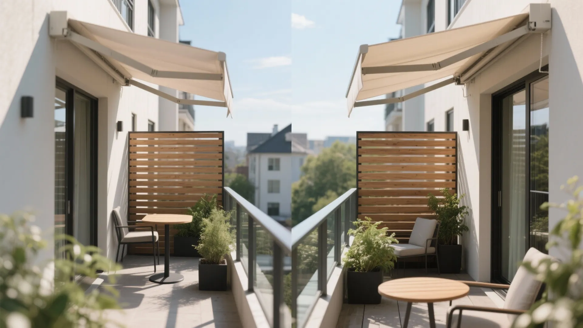 Shade and Privacy, Without the Cave Effect