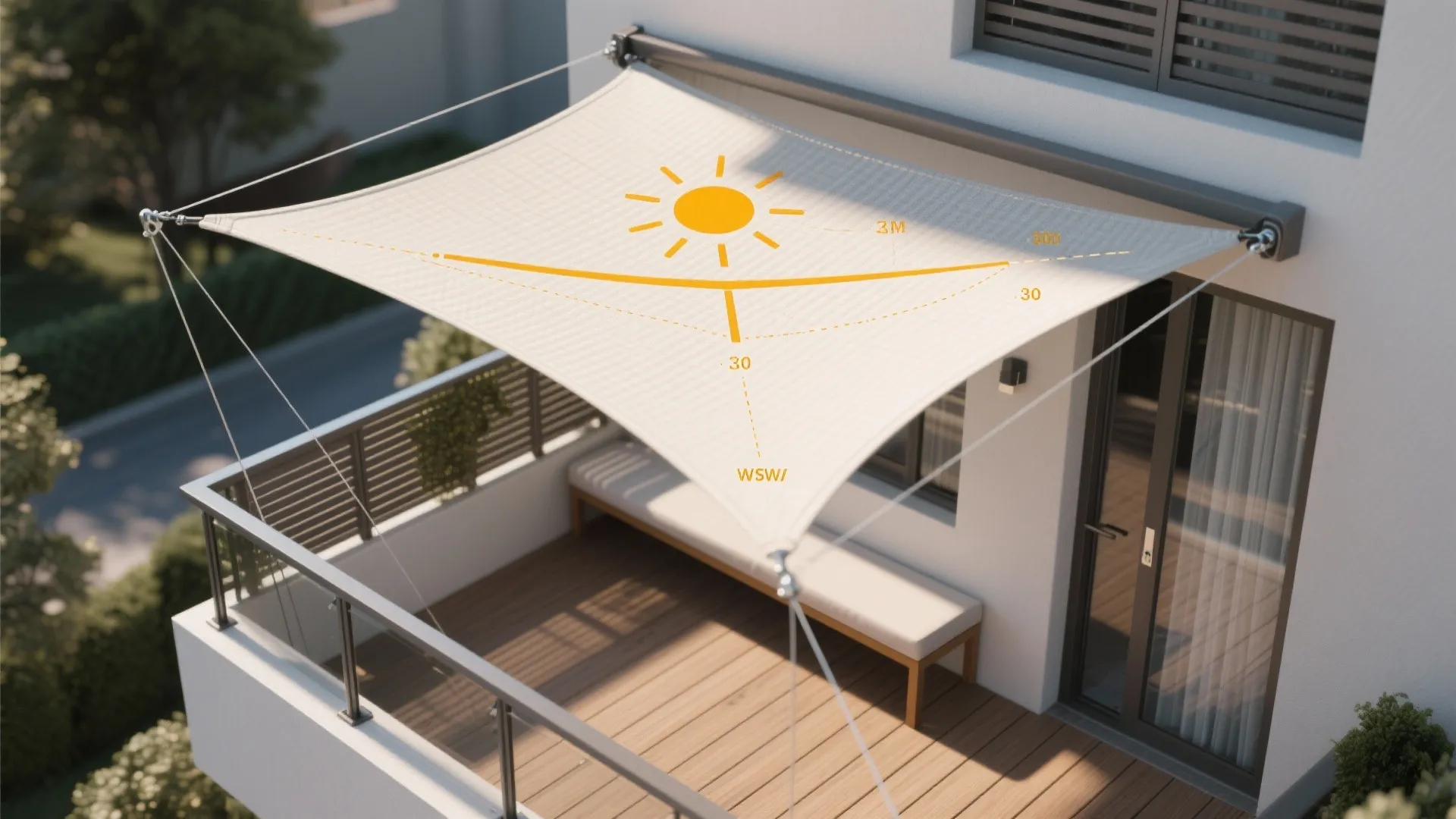 Climate-smart shade and micro-storage