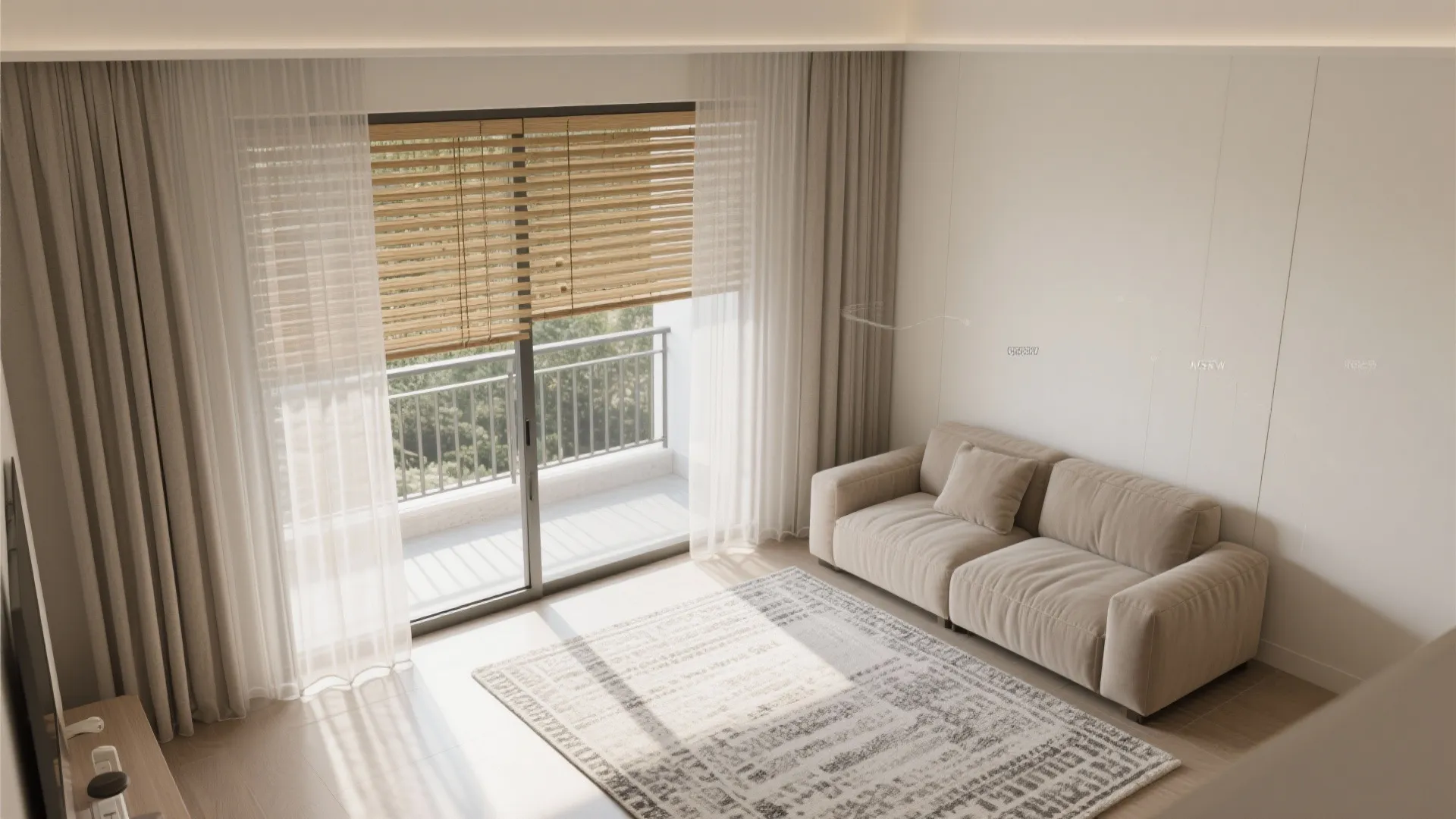 Layered Privacy, Shade, and Acoustic Comfort