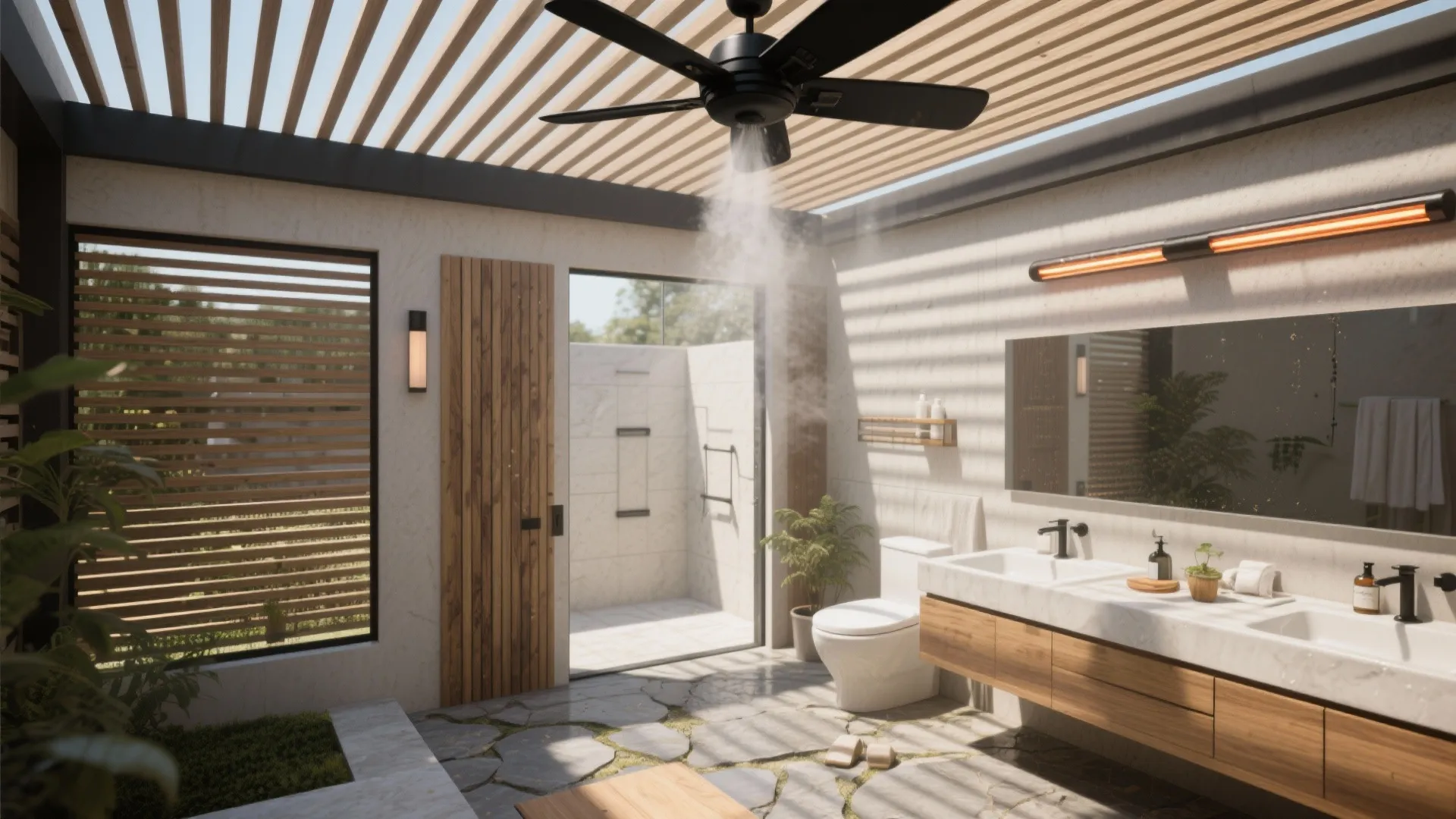 4) Shade, heat, and ventilation: comfort across seasons