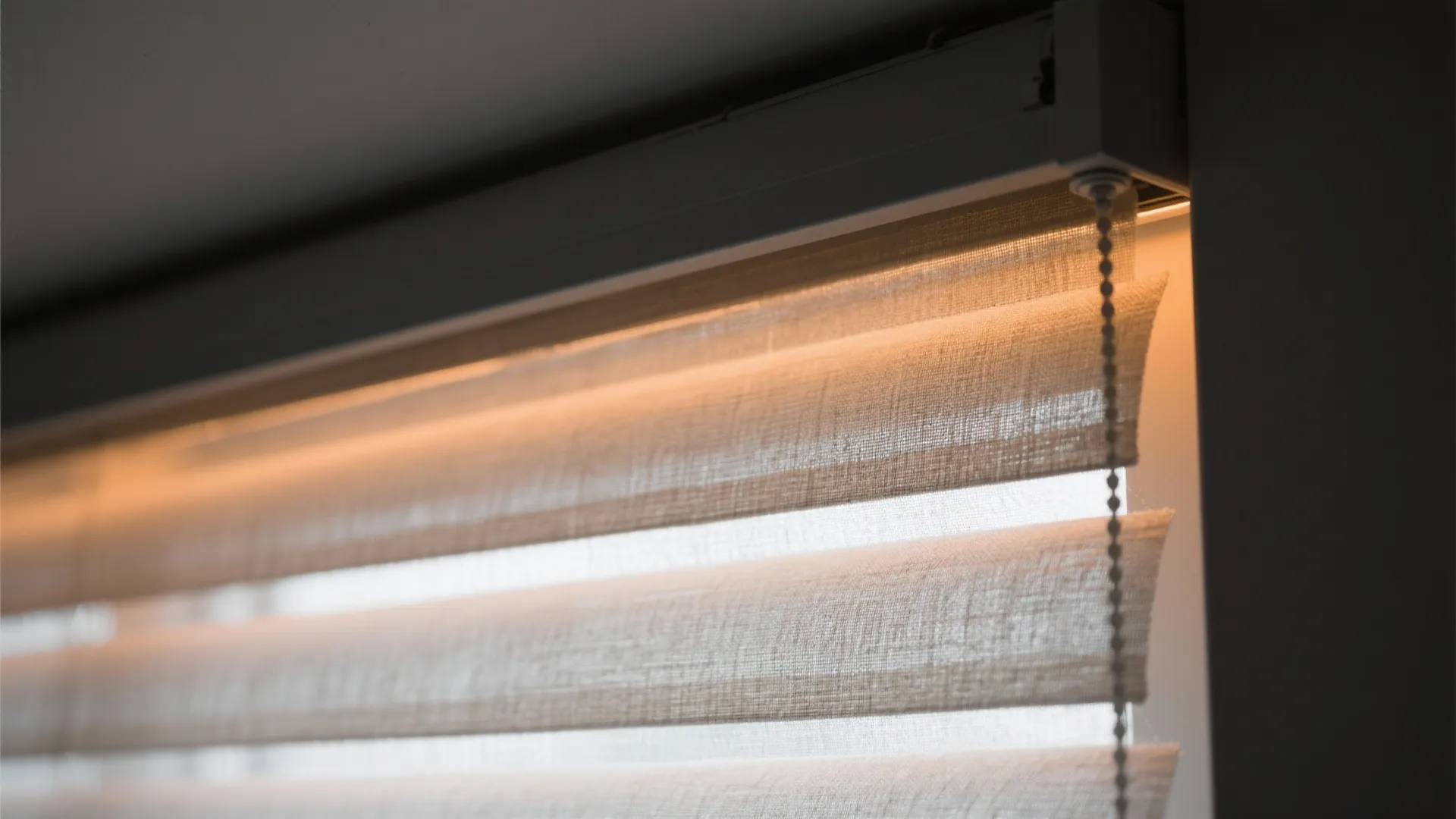 Smart Light Control: Layered Shades and Night Lighting