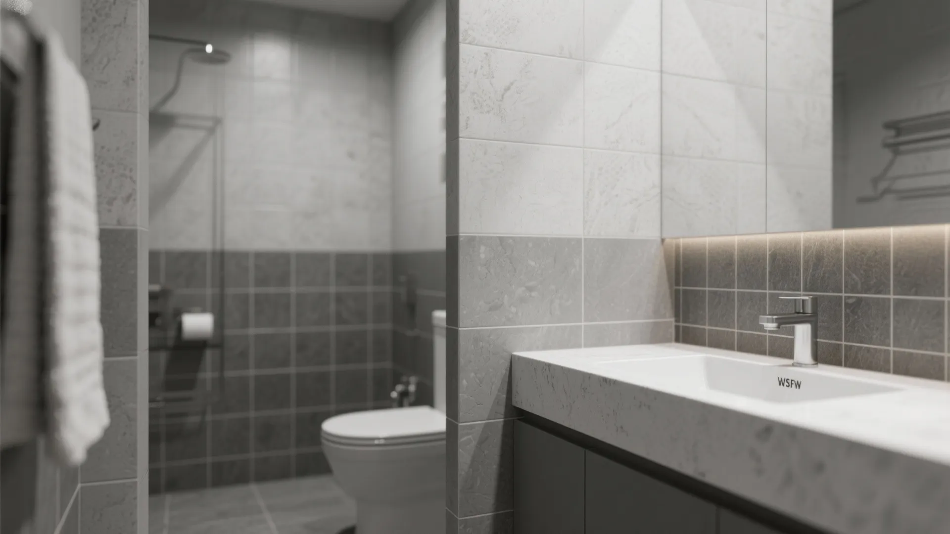 1. Layer Different Shades of Grey