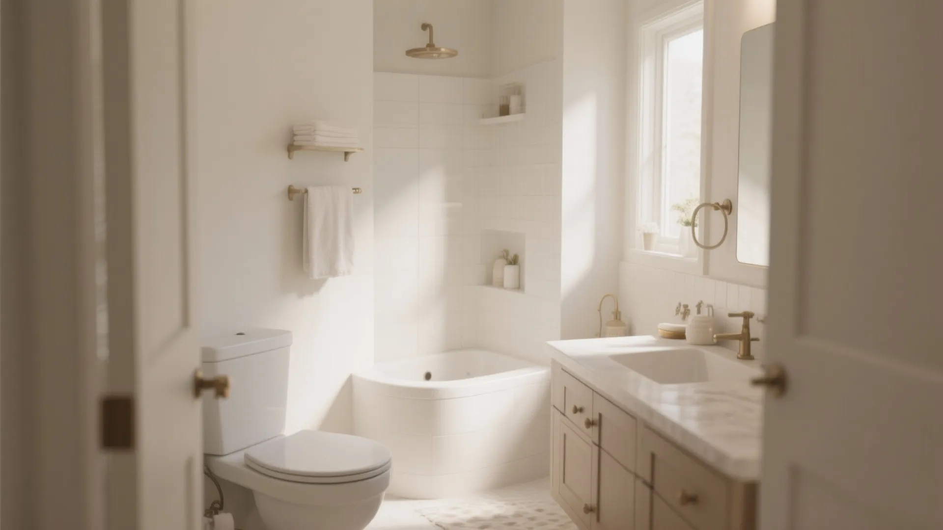 1. Layer Different Shades of White