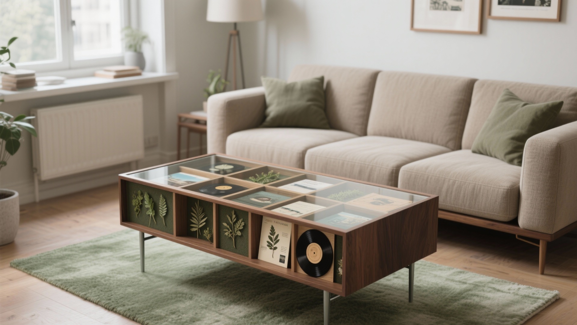 Small Shadow Box Table Small Living Room Clutter? Shadow Box Coffee Table Fix